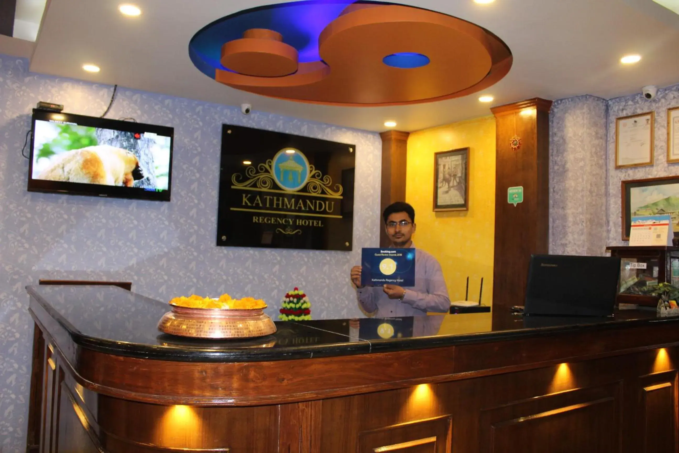Lobby or reception in Kathmandu Regency Hotel Lobby or reception in Kathmandu Regency Hotel
