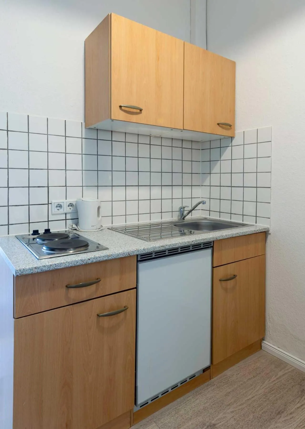 kitchen in Akzent Hotel Alte Direktionsvilla Kupfermühle