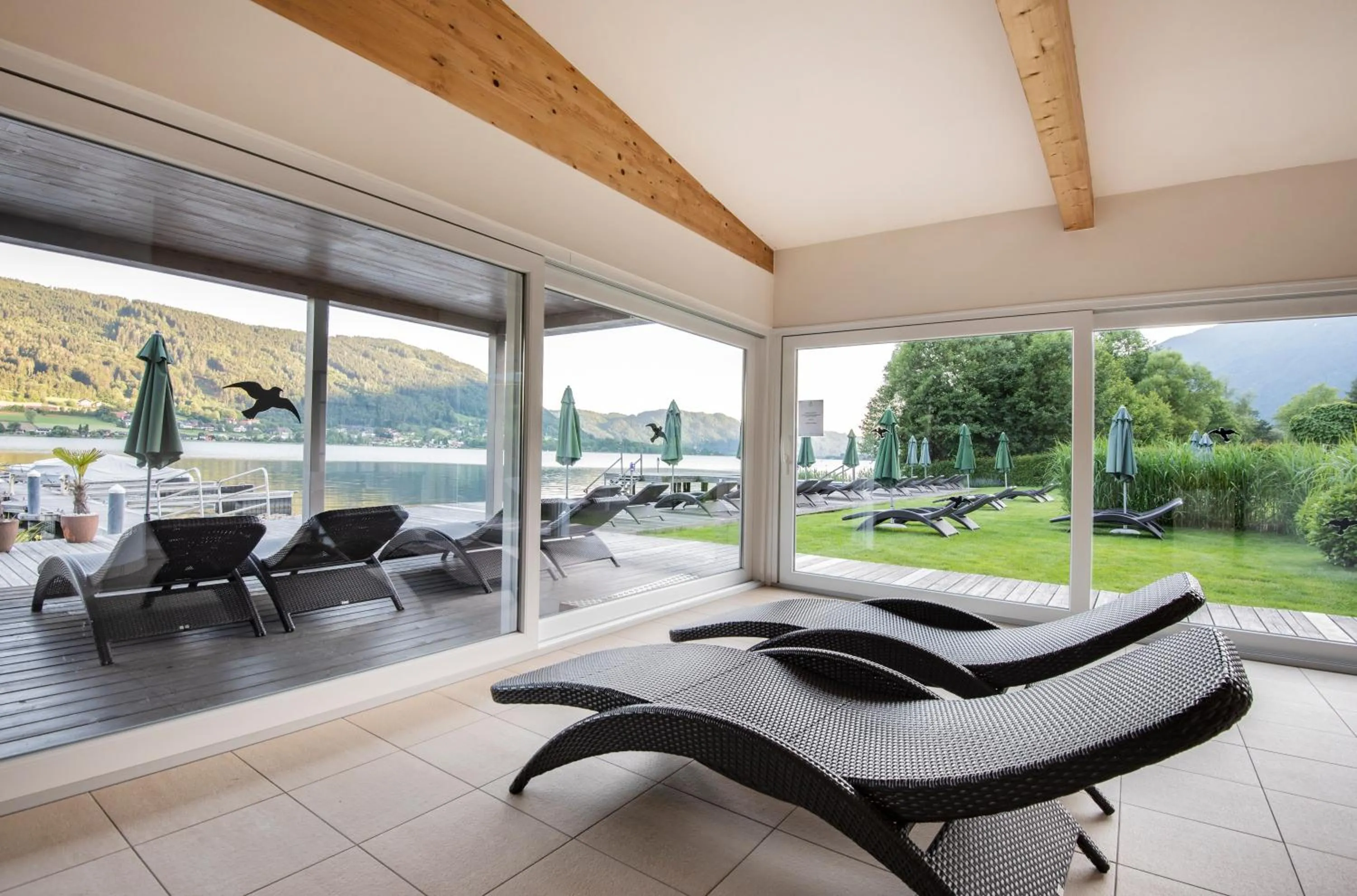 Sauna in Apart Hotel Legendär