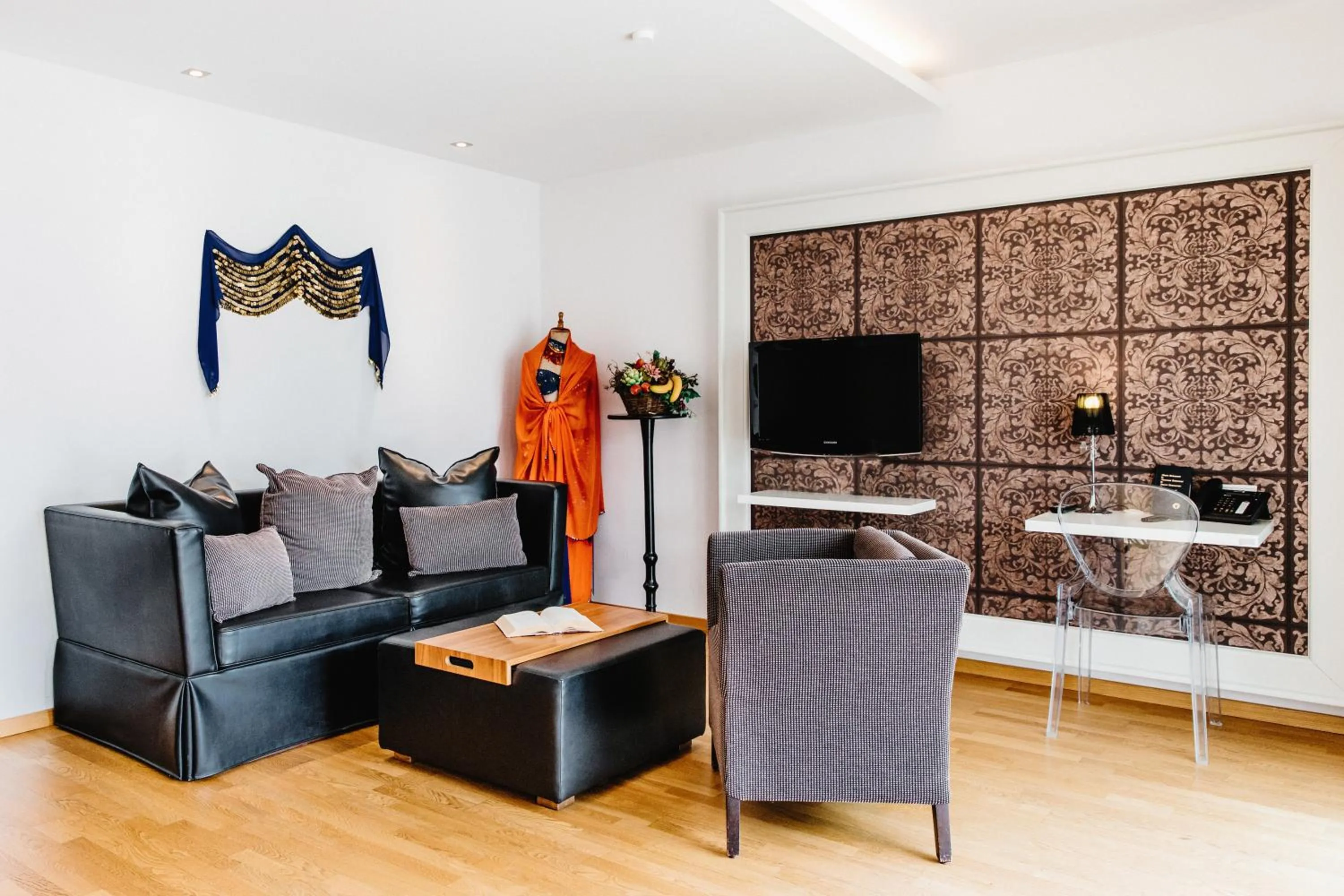 Seating area in Apart Hotel Legendär