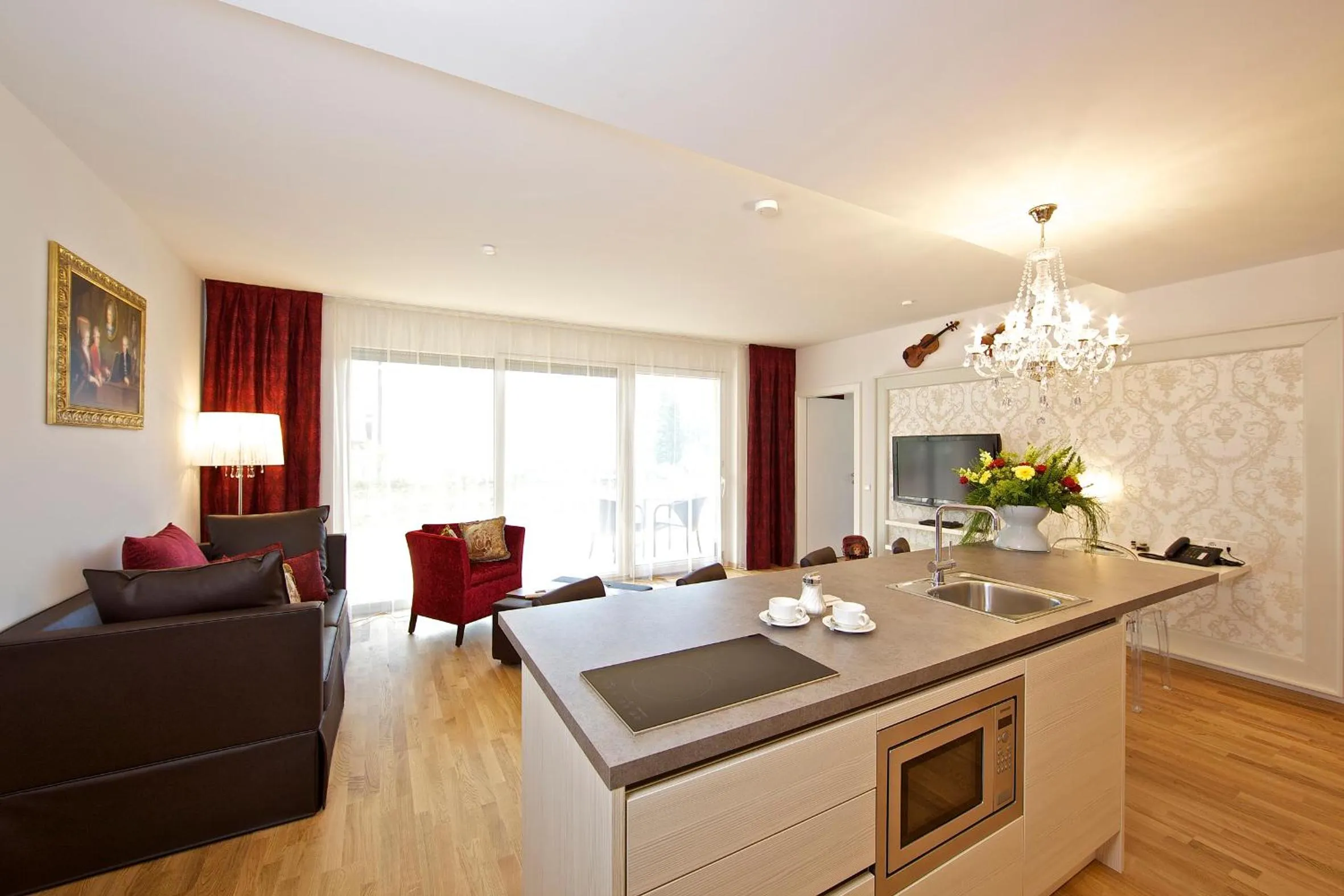 Decorative detail in Apart Hotel Legendär