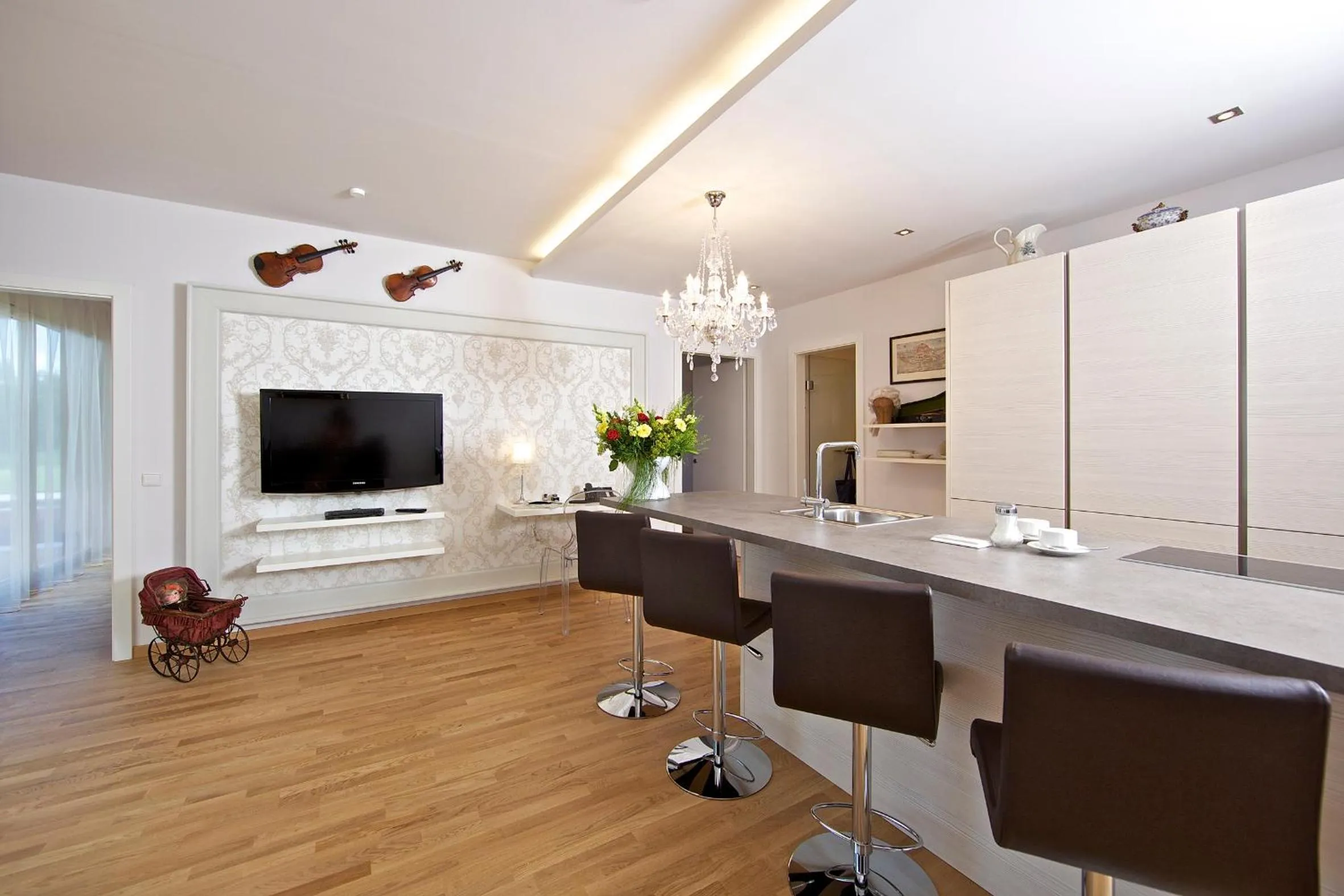 Decorative detail in Apart Hotel Legendär