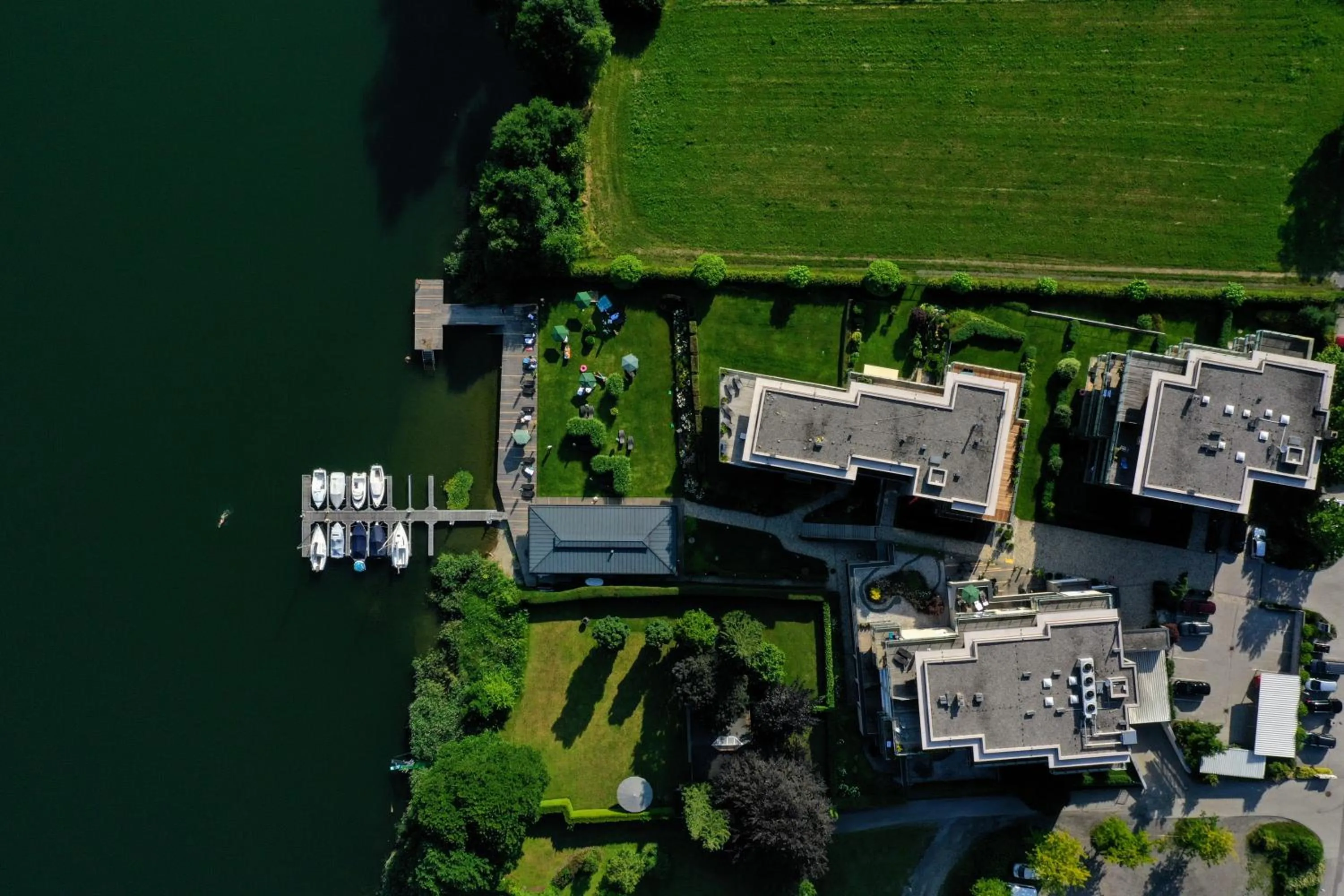 Bird's eye view in Apart Hotel Legendär