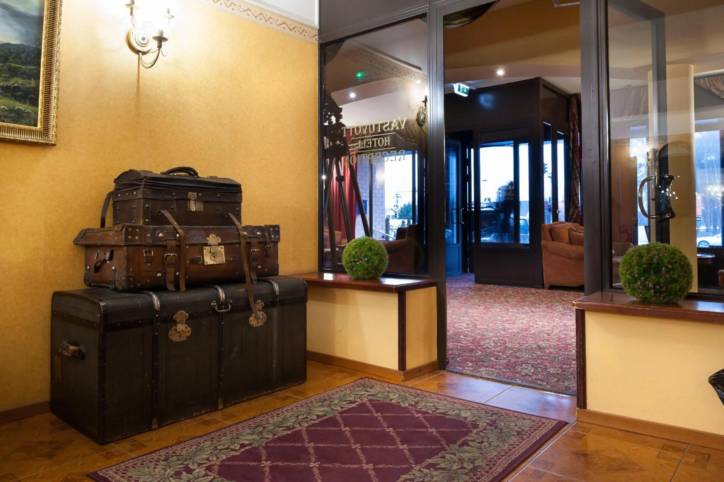 Lobby or reception in Ecoland Hotel