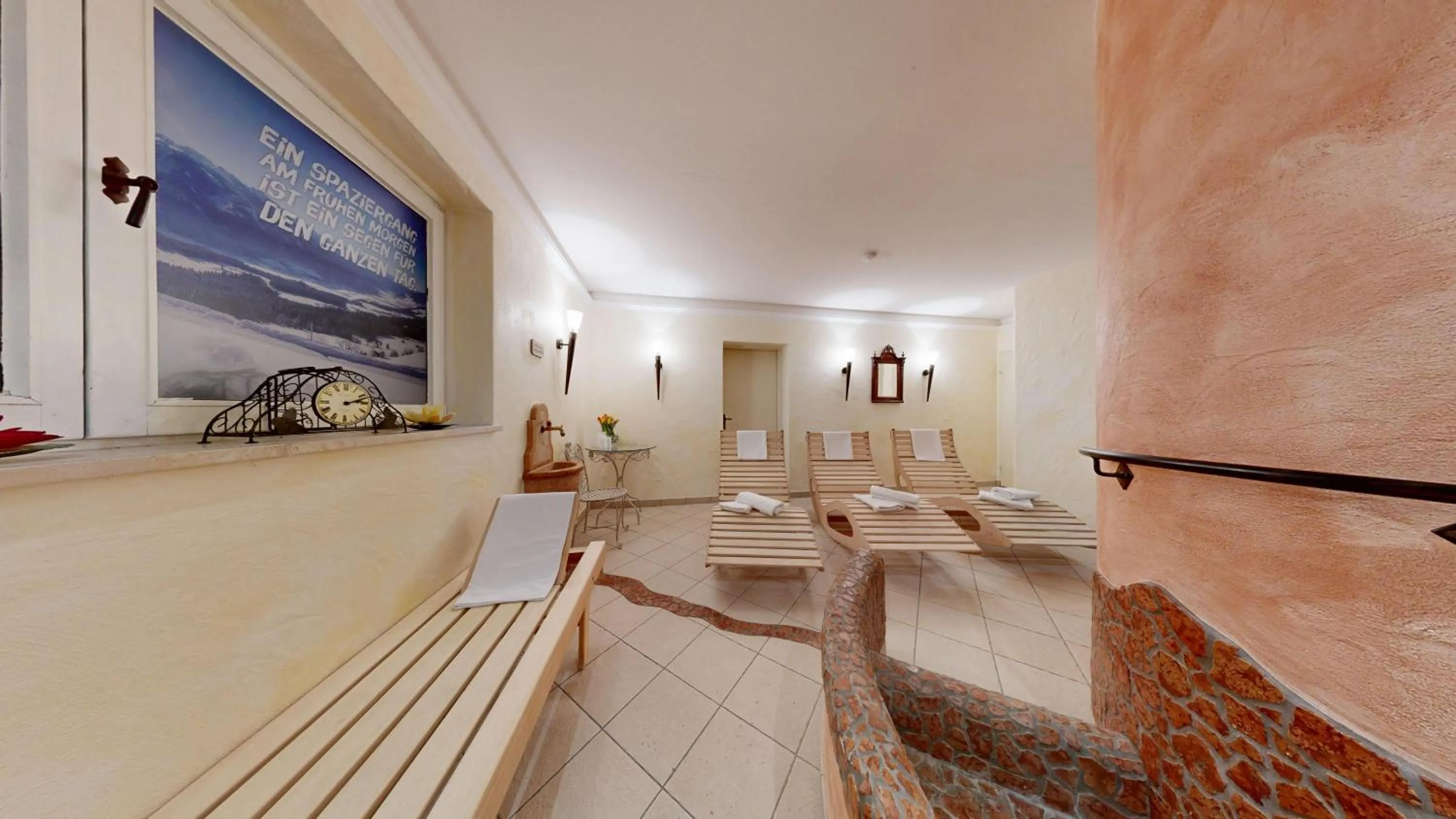 Spa and wellness centre/facilities in Aparthotel Hohe Brücke