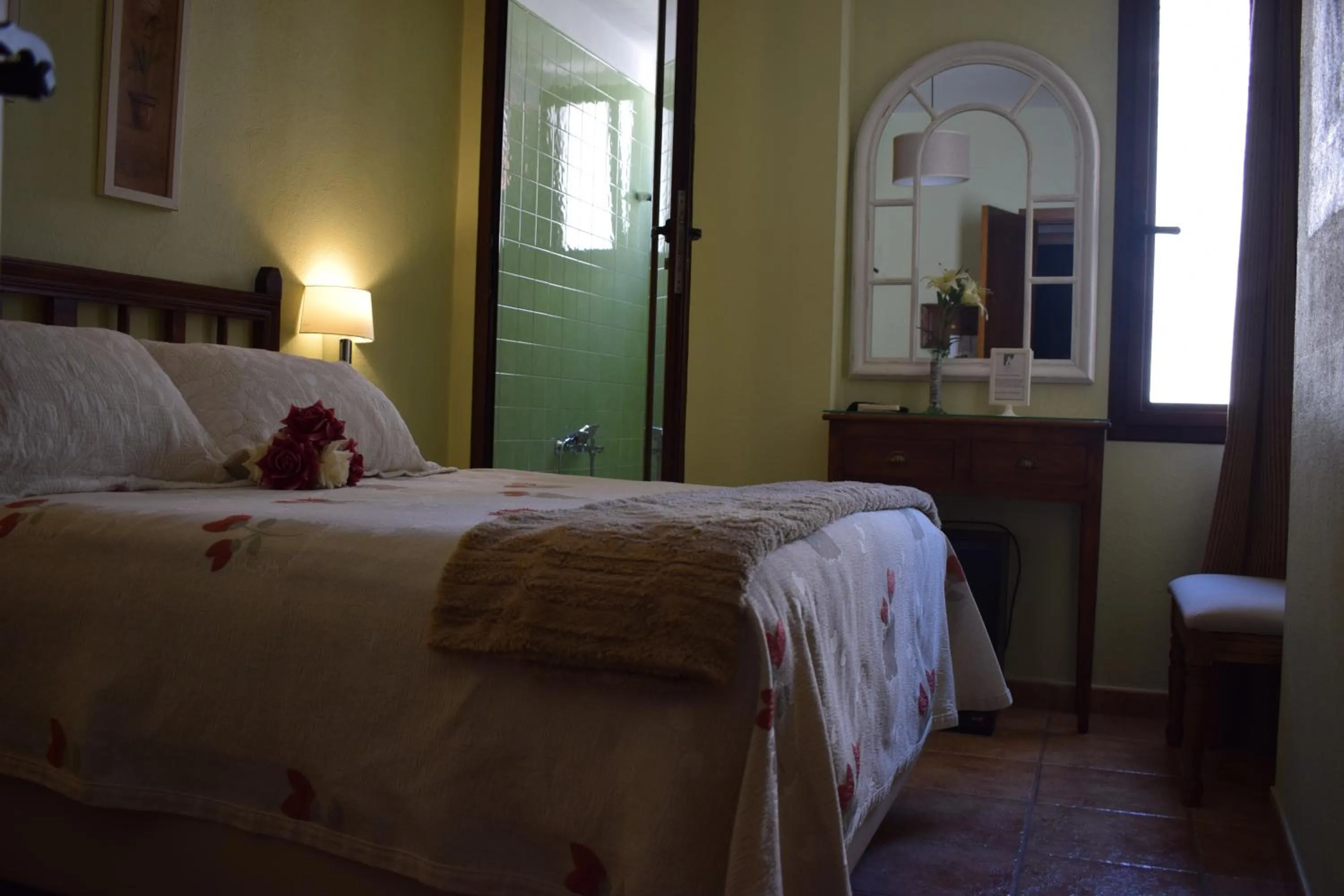 Bed in Hostal Rural Molino Del Bombo