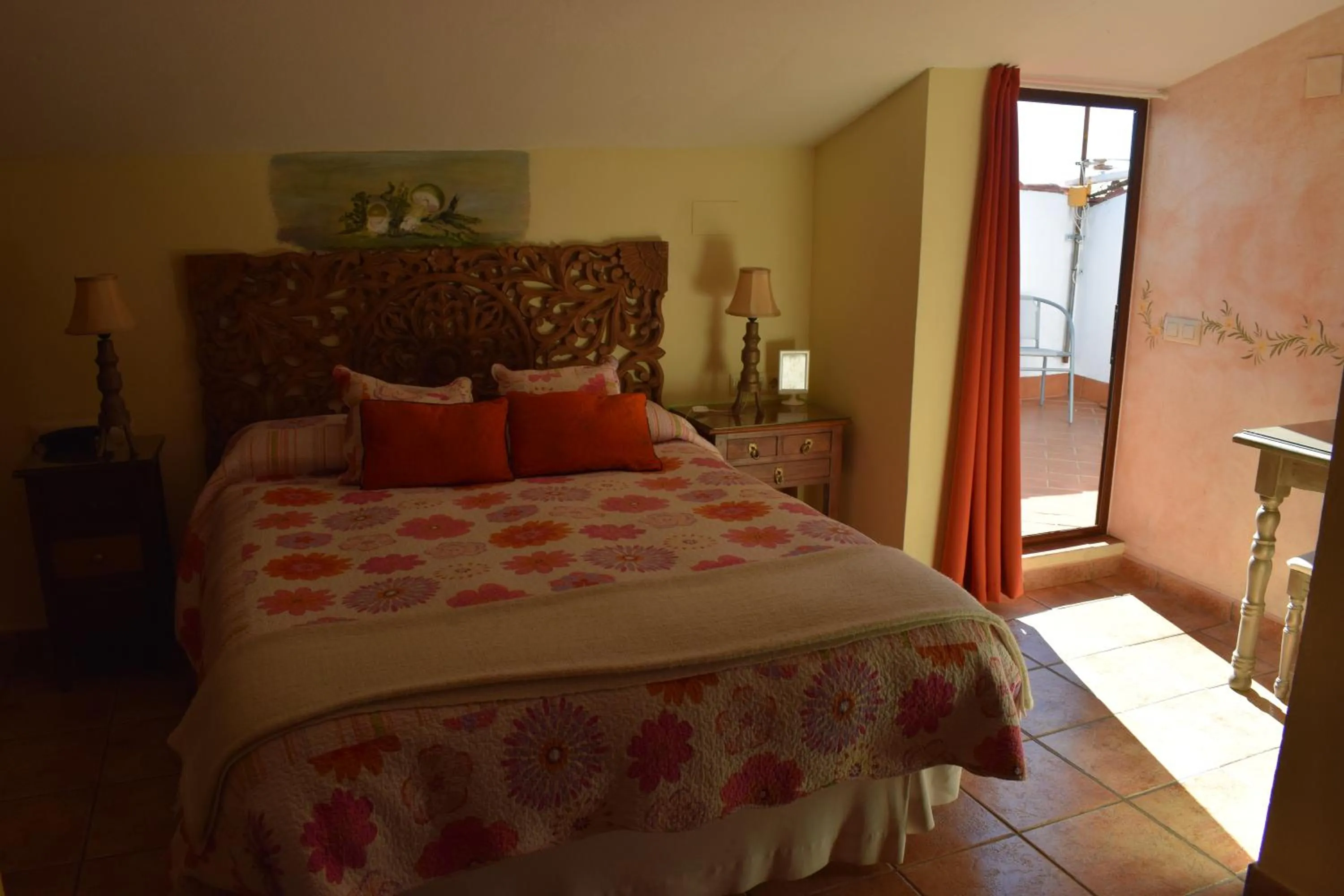 Bedroom, Bed in Hostal Rural Molino Del Bombo
