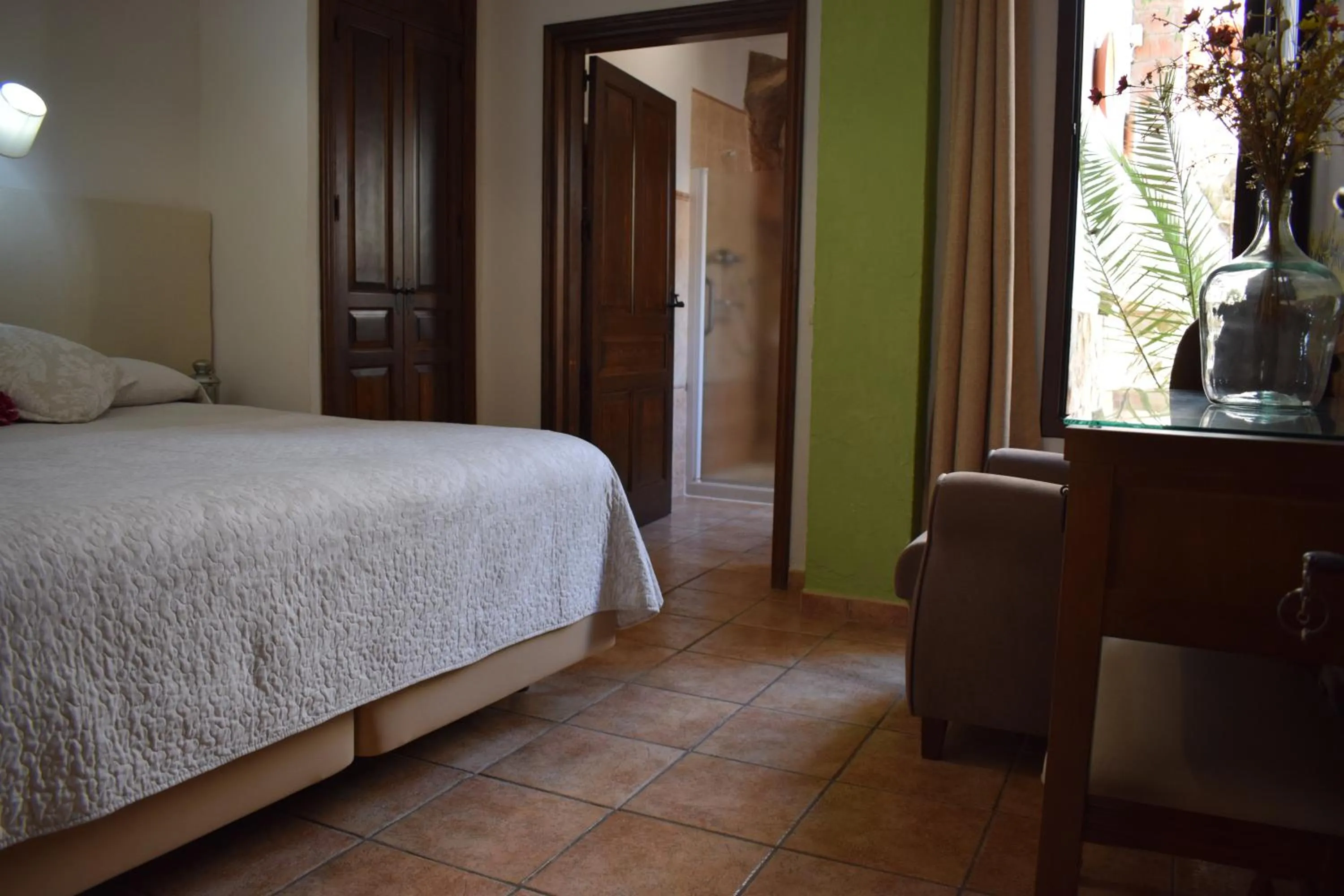 Bed in Hostal Rural Molino Del Bombo