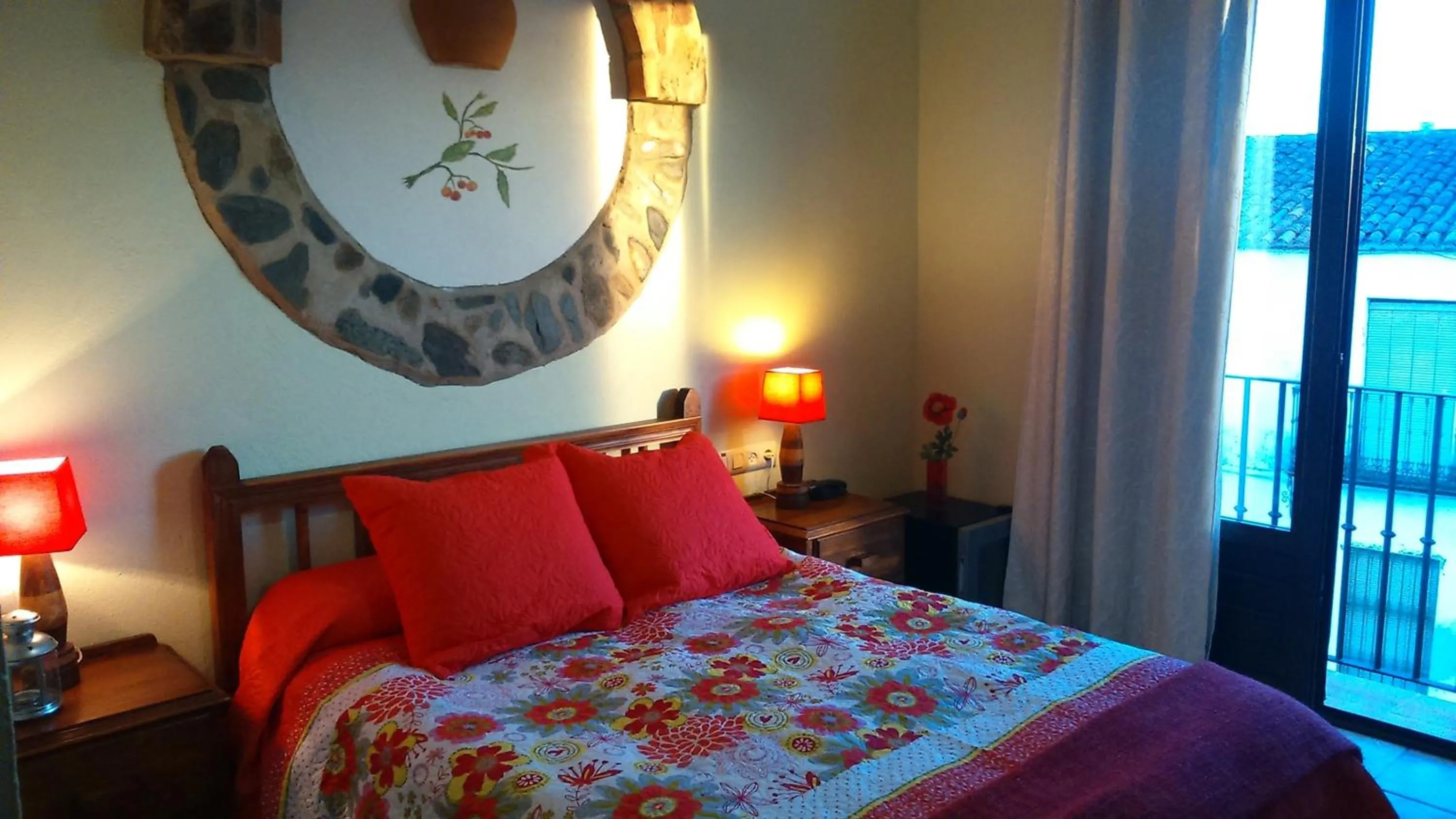 Bedroom, Bed in Hostal Rural Molino Del Bombo