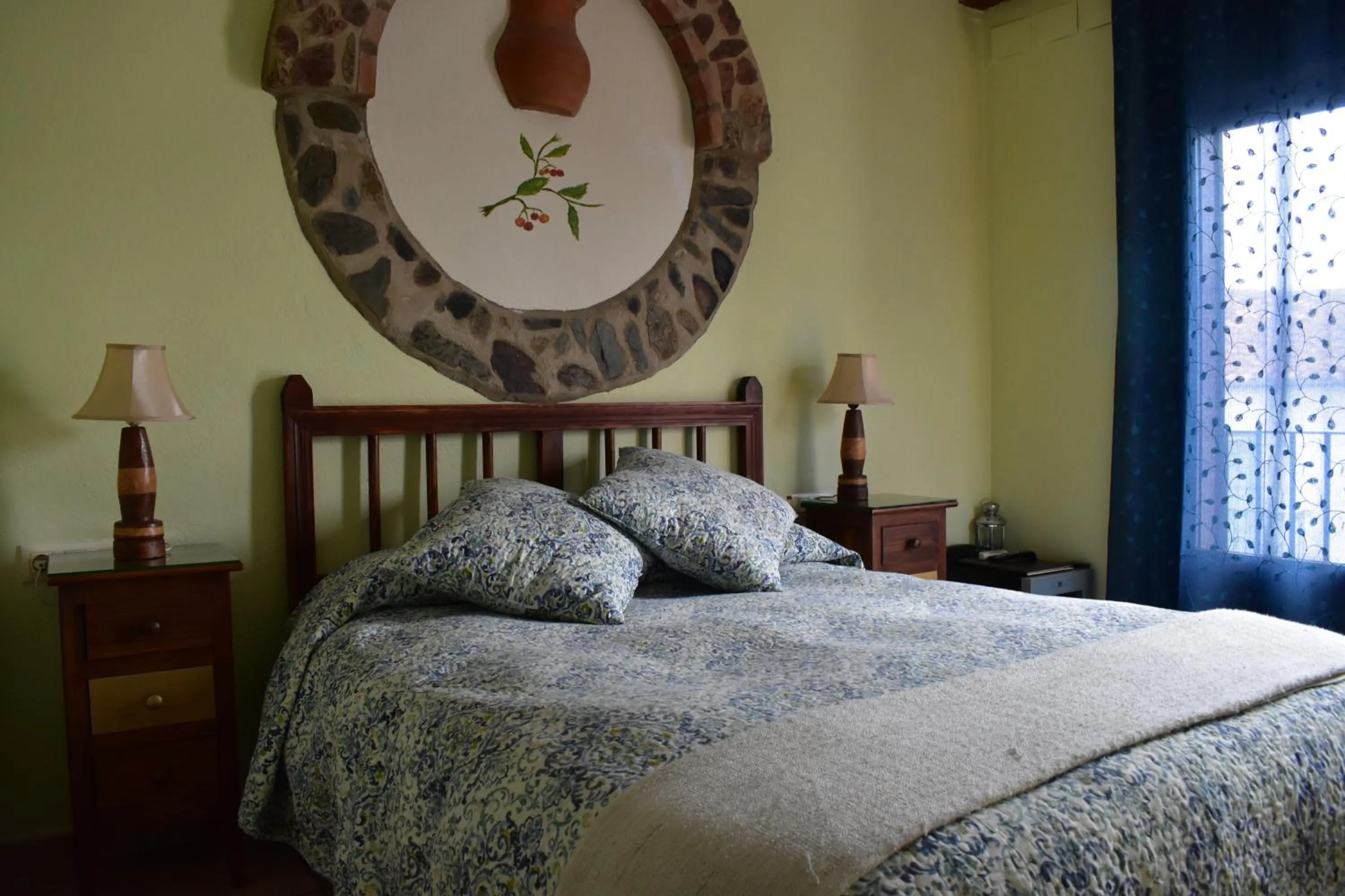 Bedroom, Bed in Hostal Rural Molino Del Bombo