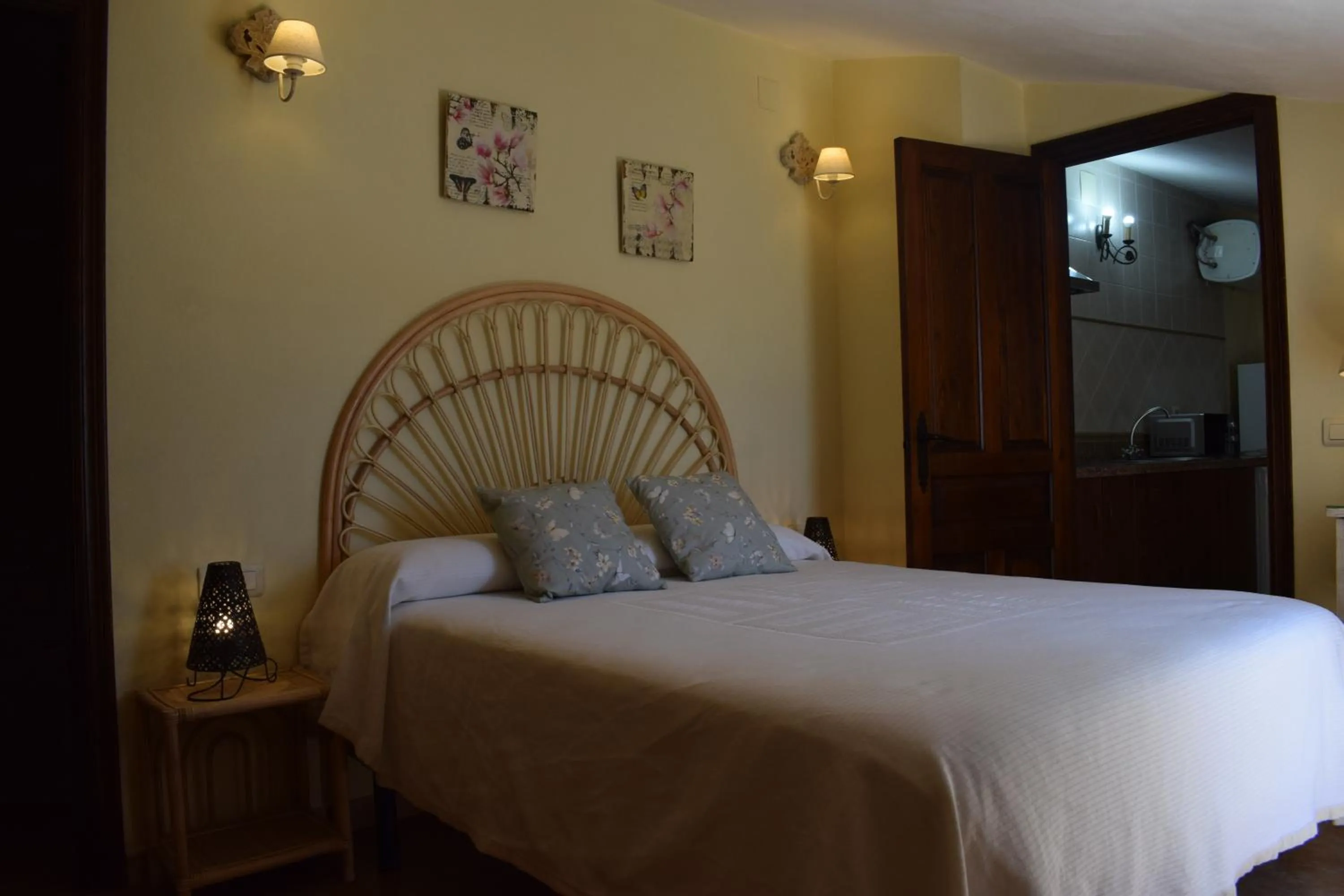 Bed in Hostal Rural Molino Del Bombo