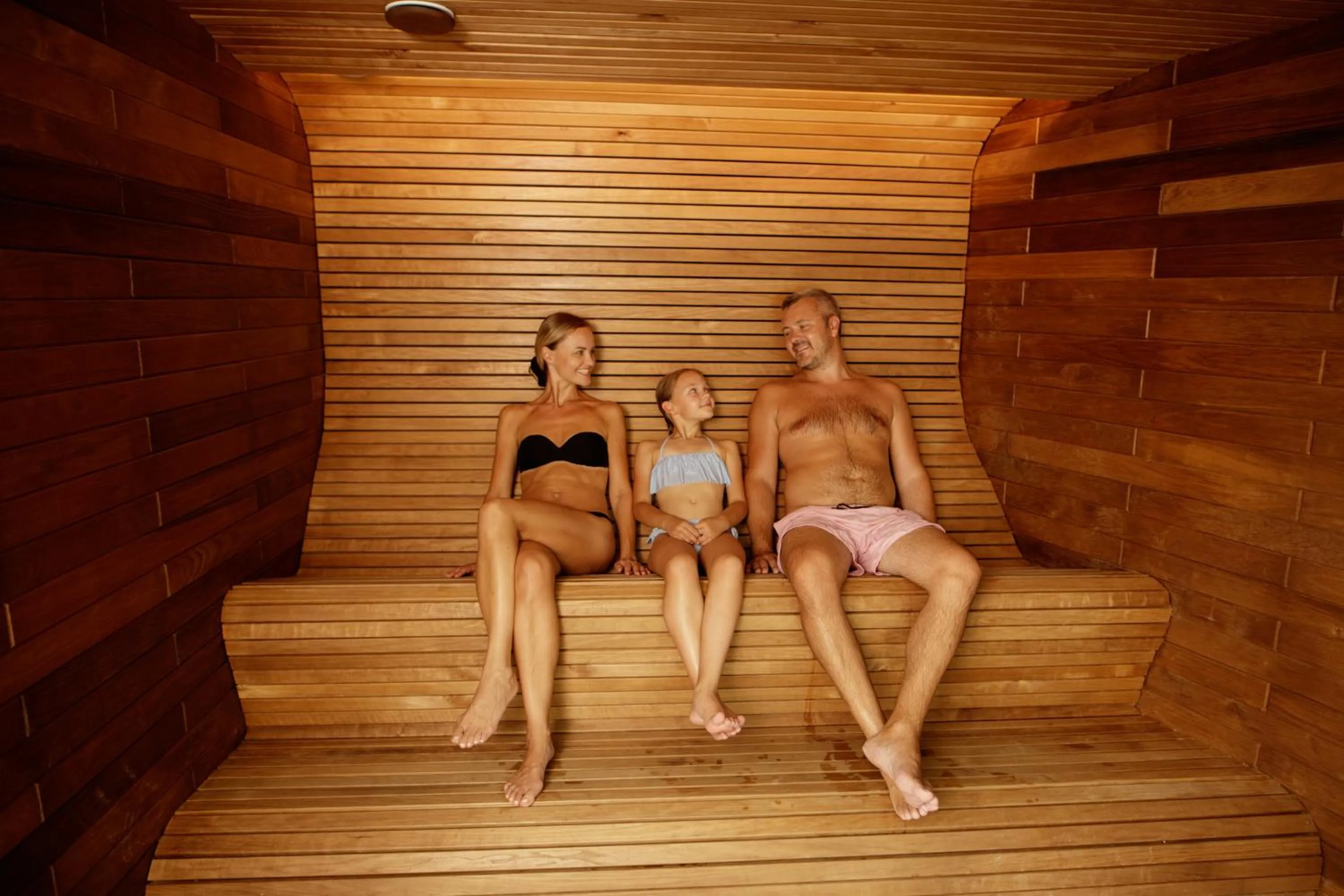 Sauna in Hestia Hotel Strand