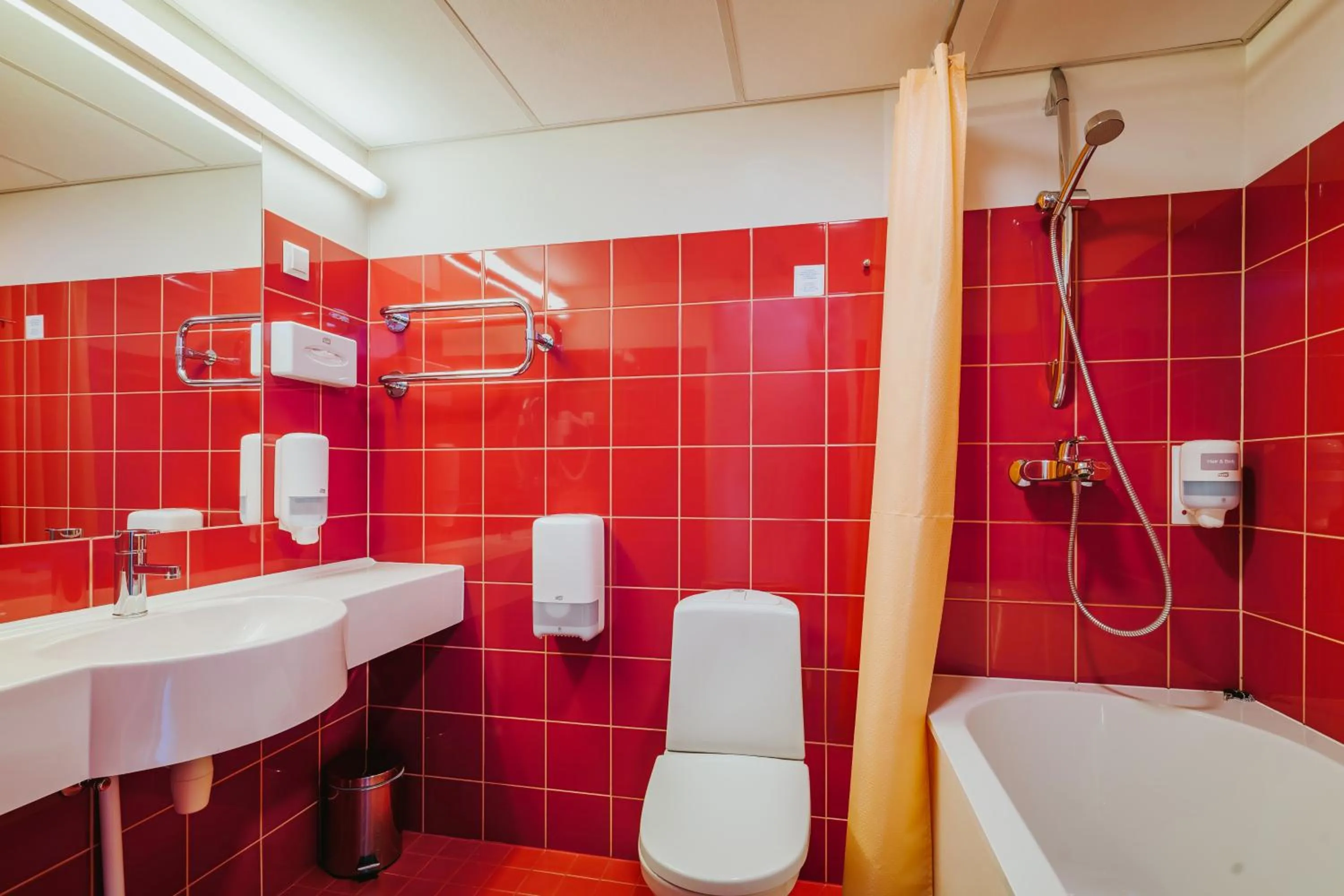 Toilet in Hestia Hotel Strand