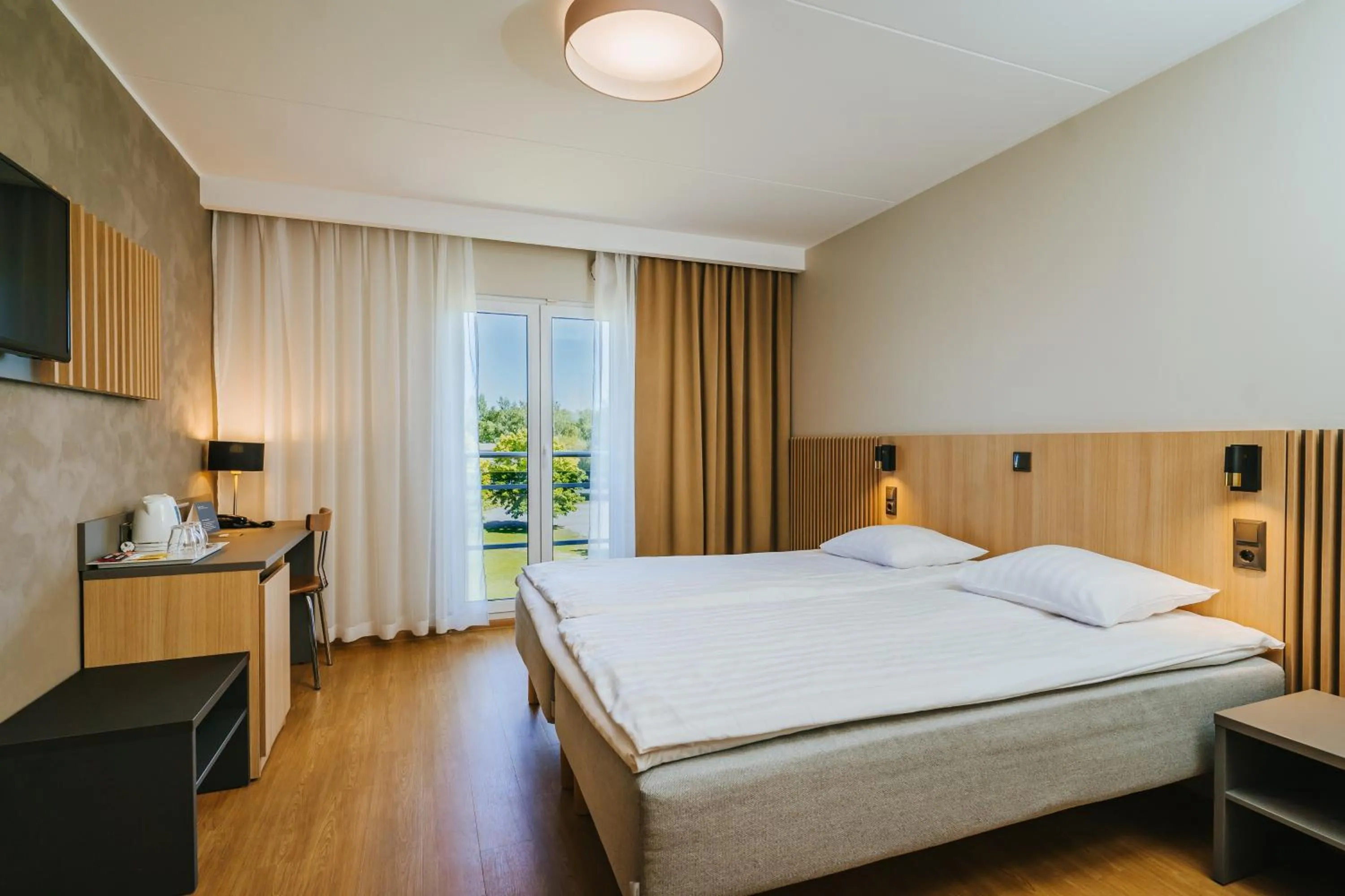 Photo of the whole room, Bed in Hestia Hotel Strand