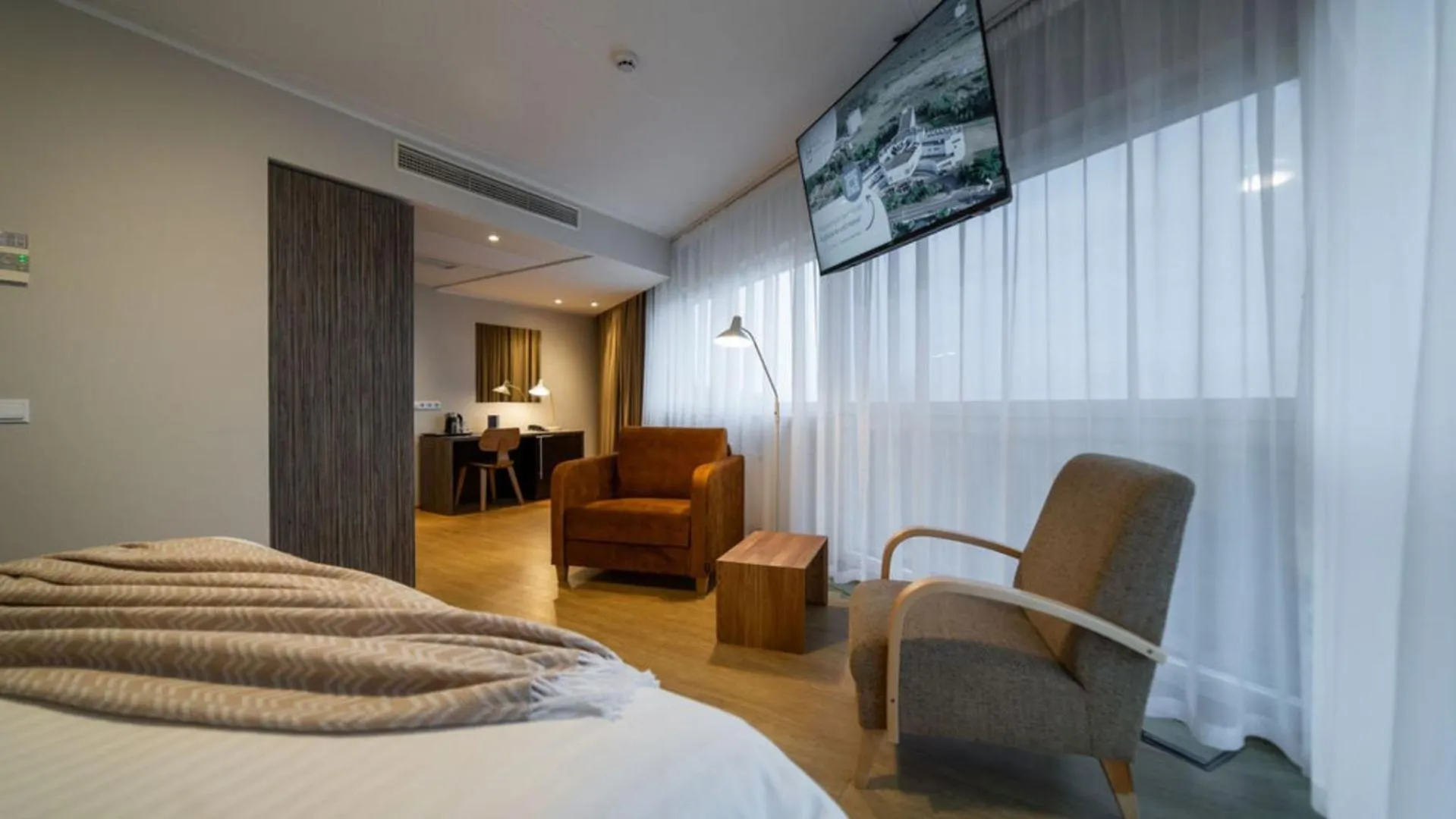 Photo of the whole room, Bed in Hestia Hotel Strand