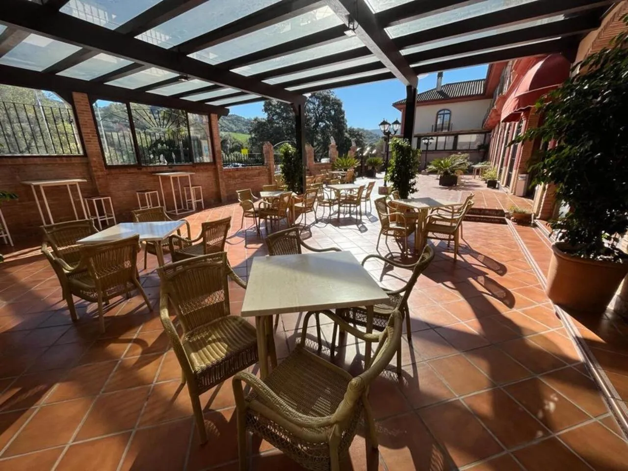 Balcony/Terrace in Hotel Sierra de Ubrique