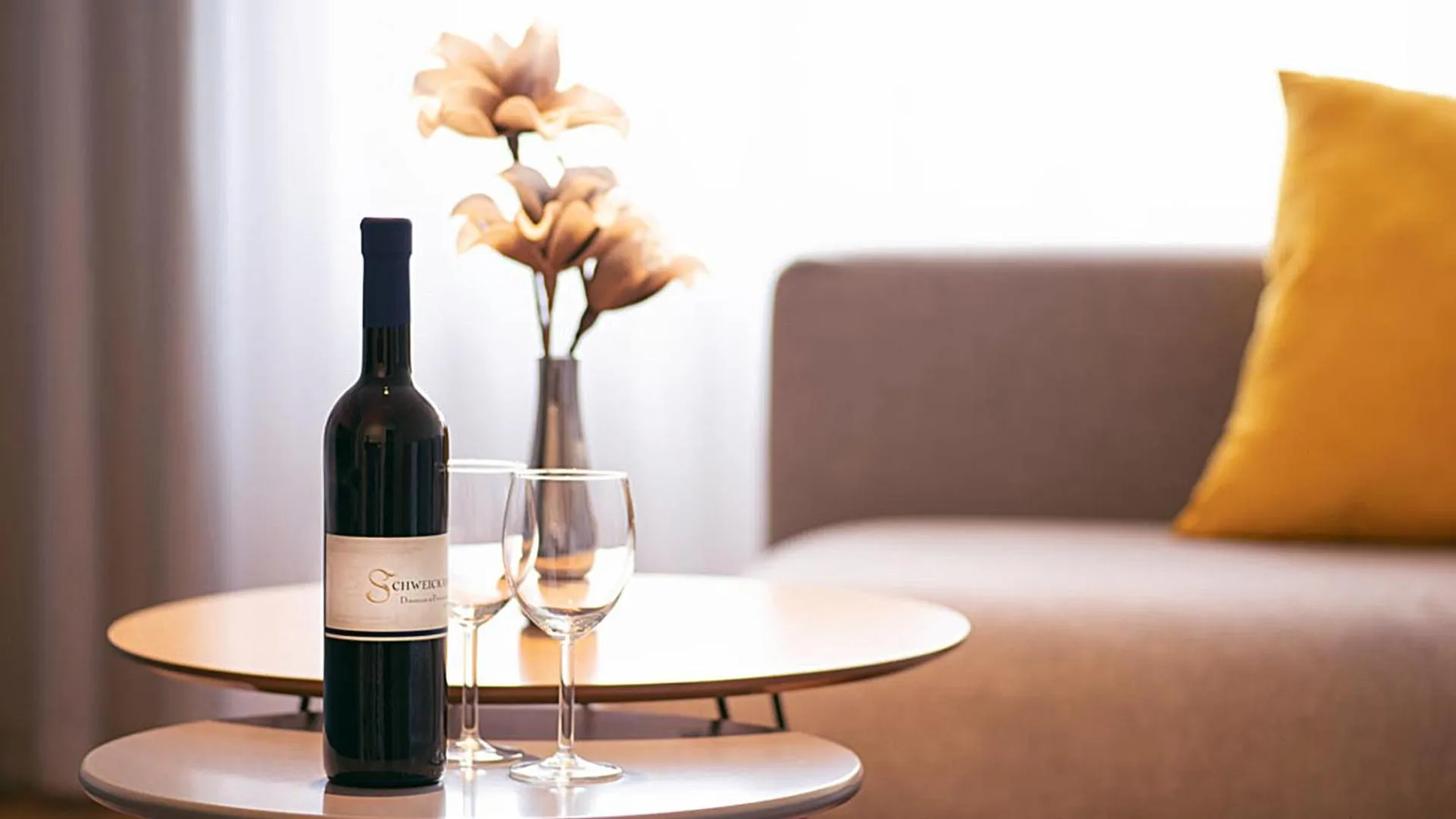 Living room in Carl.22 City Appartements