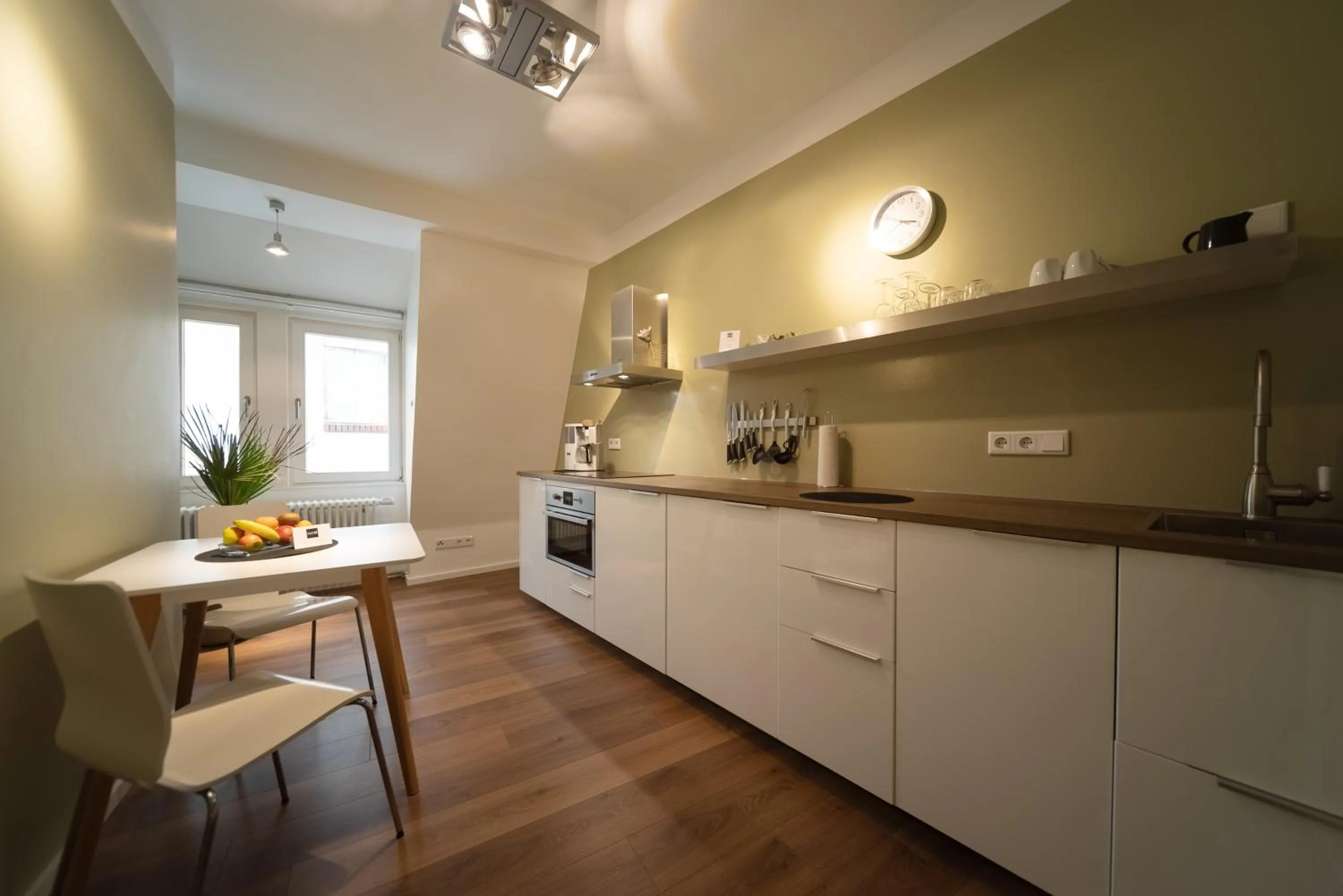 Kitchen or kitchenette in Carl.22 City Appartements