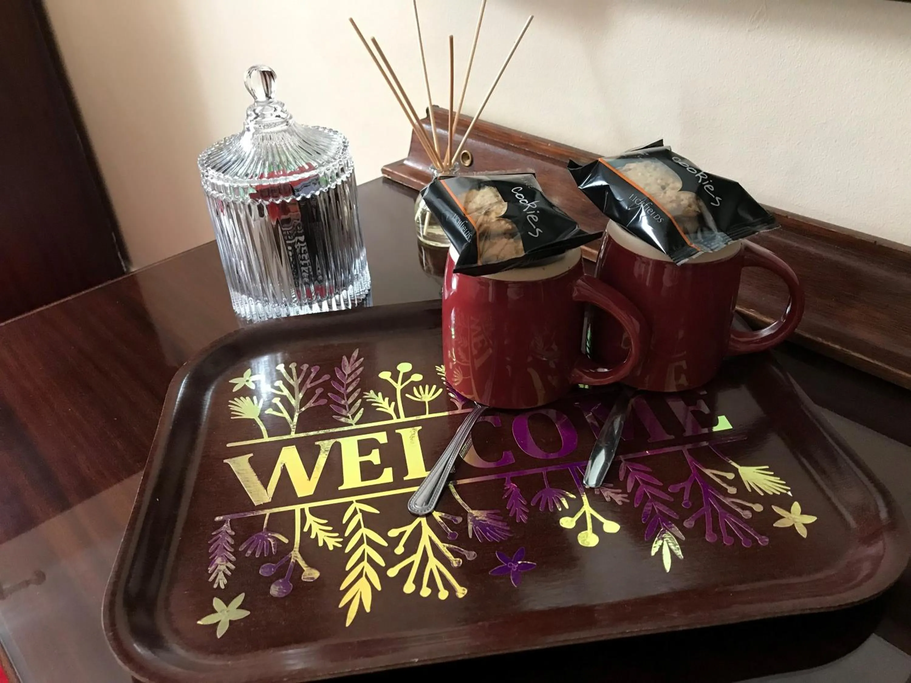 Decorative detail in The Exhibition