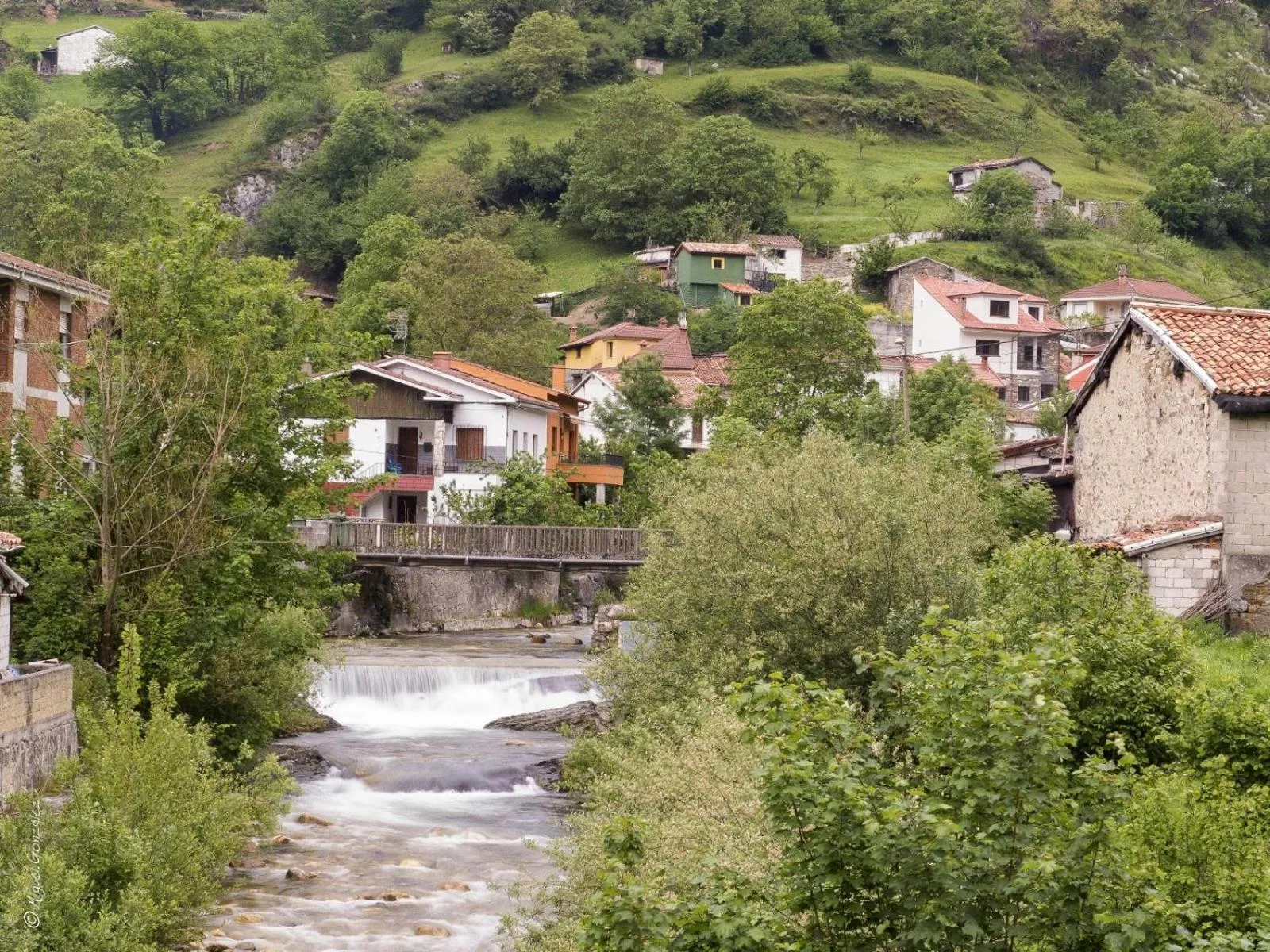 River view in Hotel Peña Pandos
