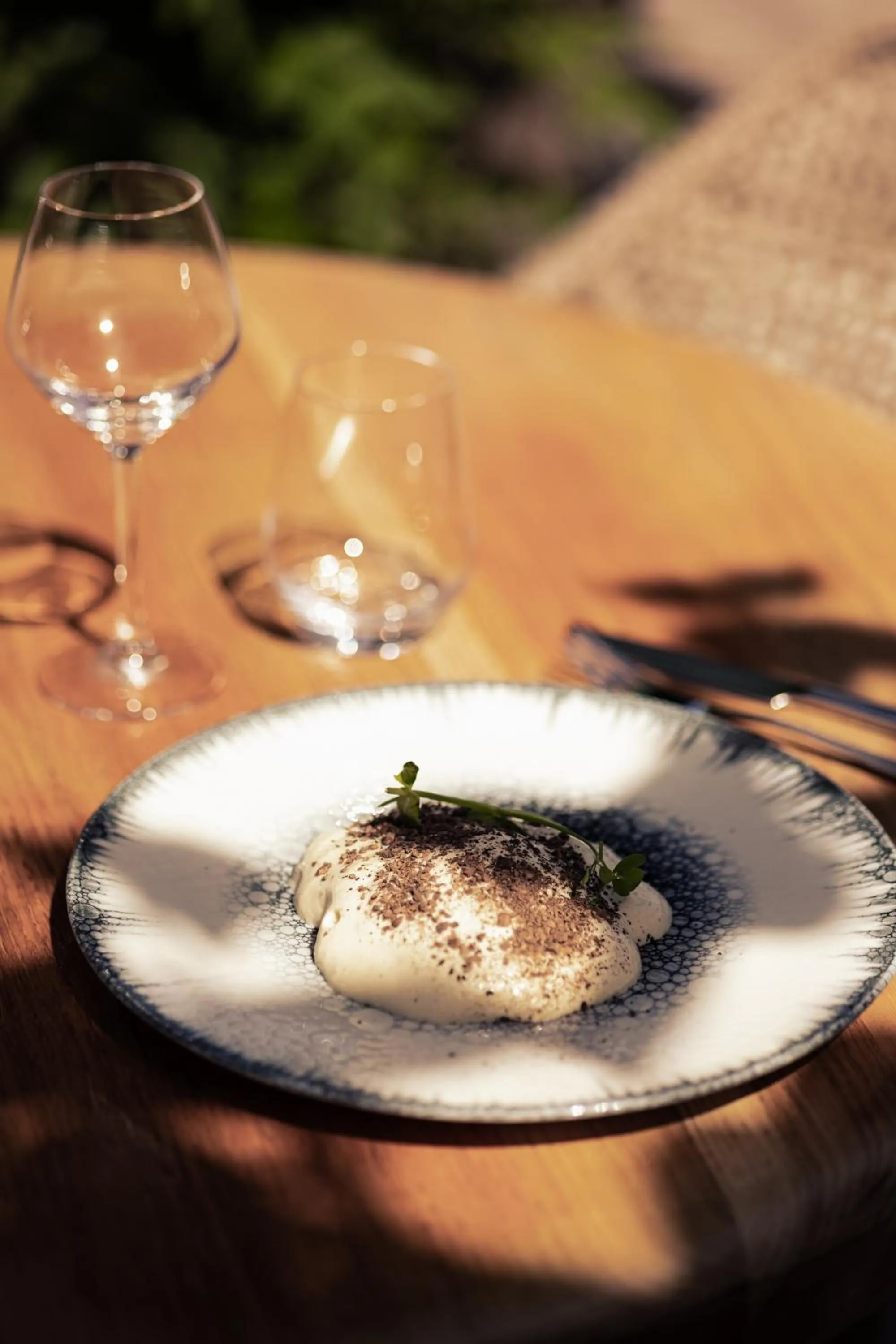 Patio in Appart-Hotel Les Palombieres