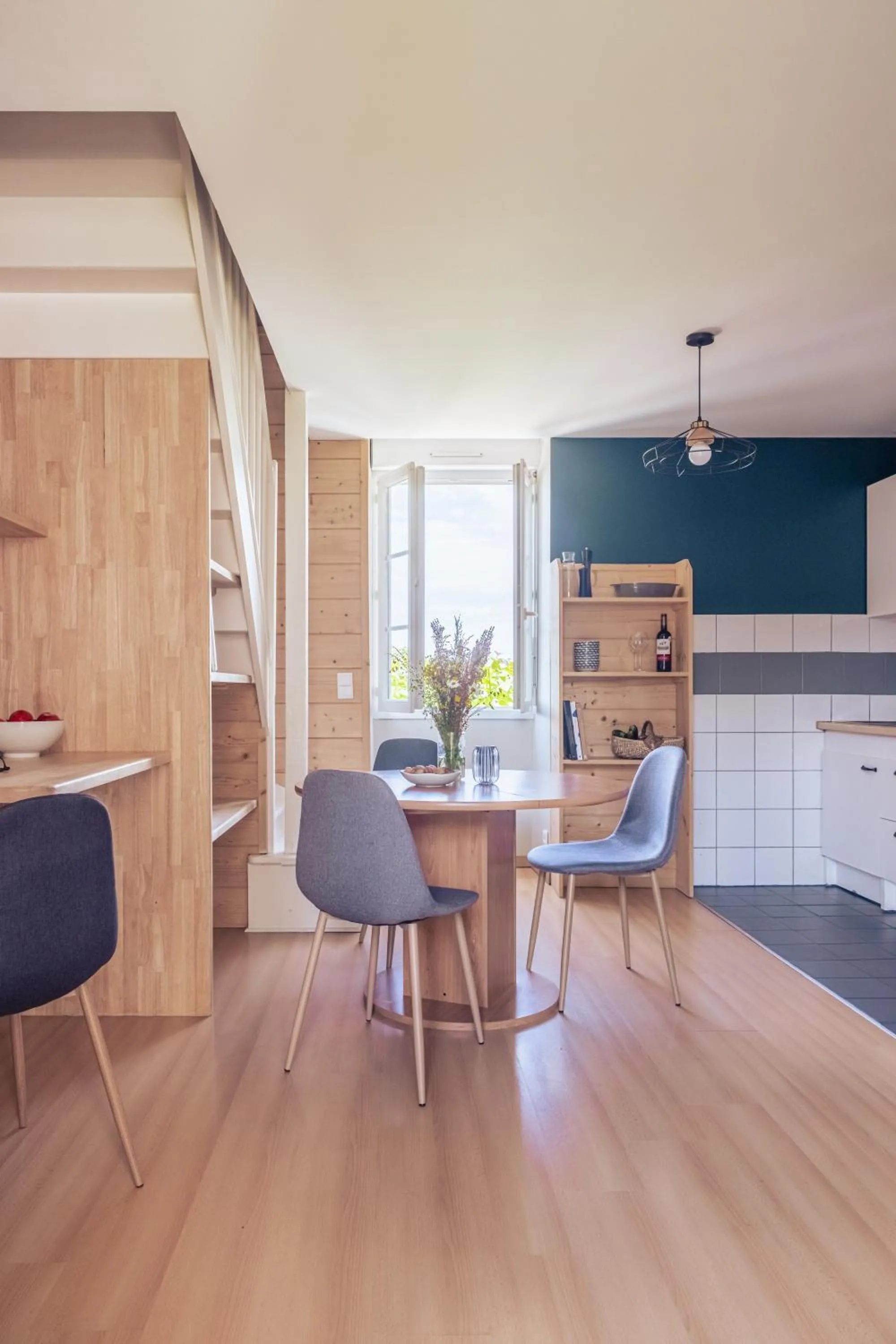 Kitchen or kitchenette in Appart-Hotel Les Palombieres