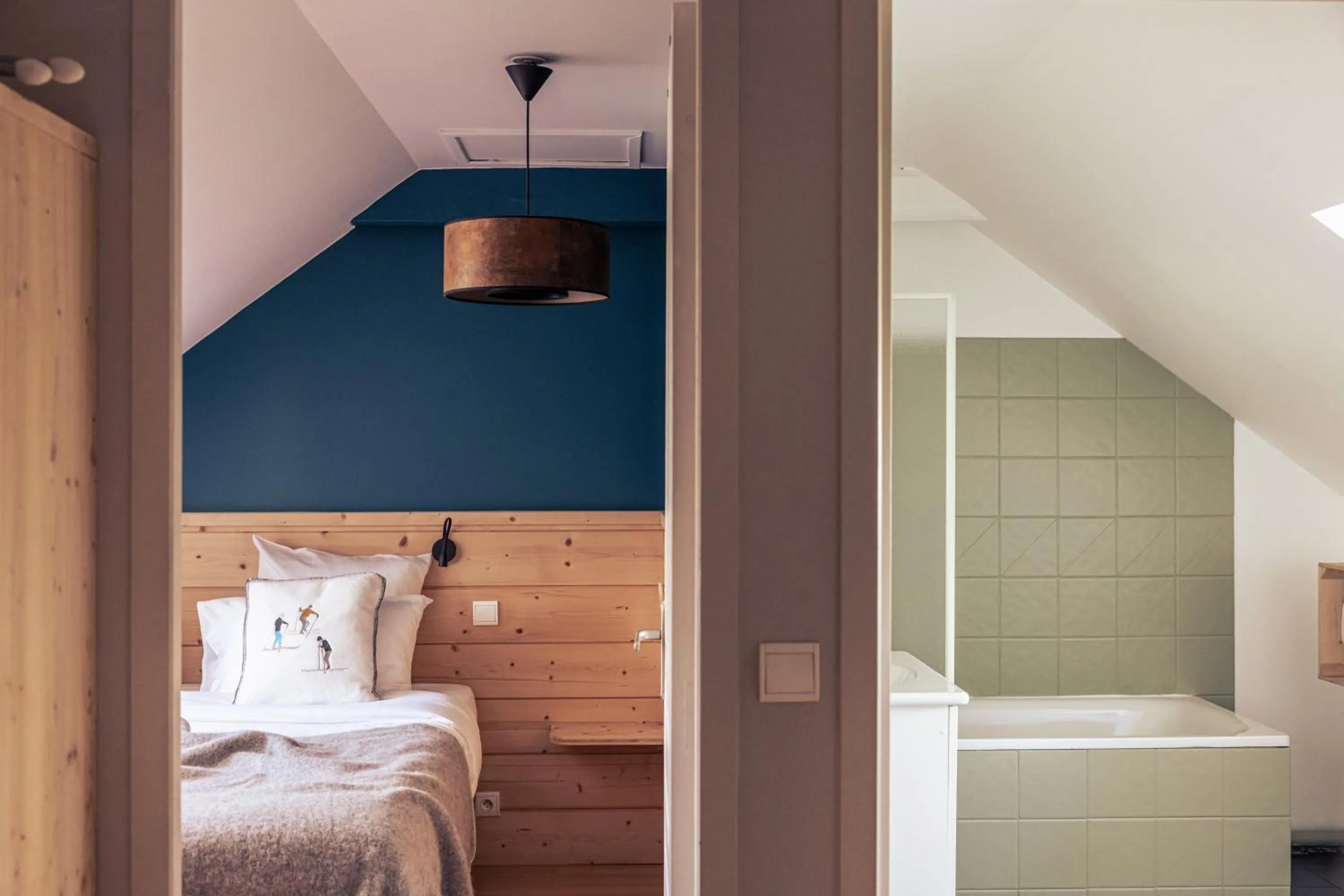 Bed in Appart-Hotel Les Palombieres