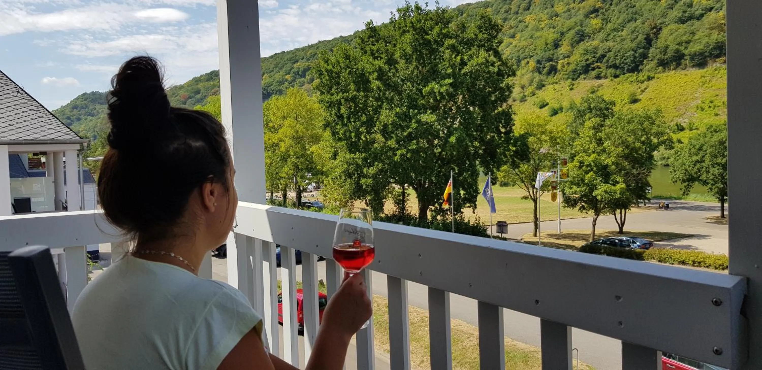 River view in Hotel Zum Anker-THULLs Restaurant