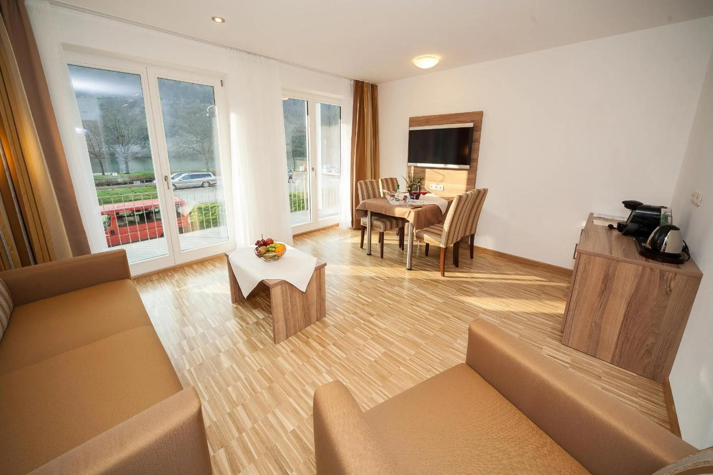 Coffee/tea facilities in Hotel Zum Anker-THULLs Restaurant