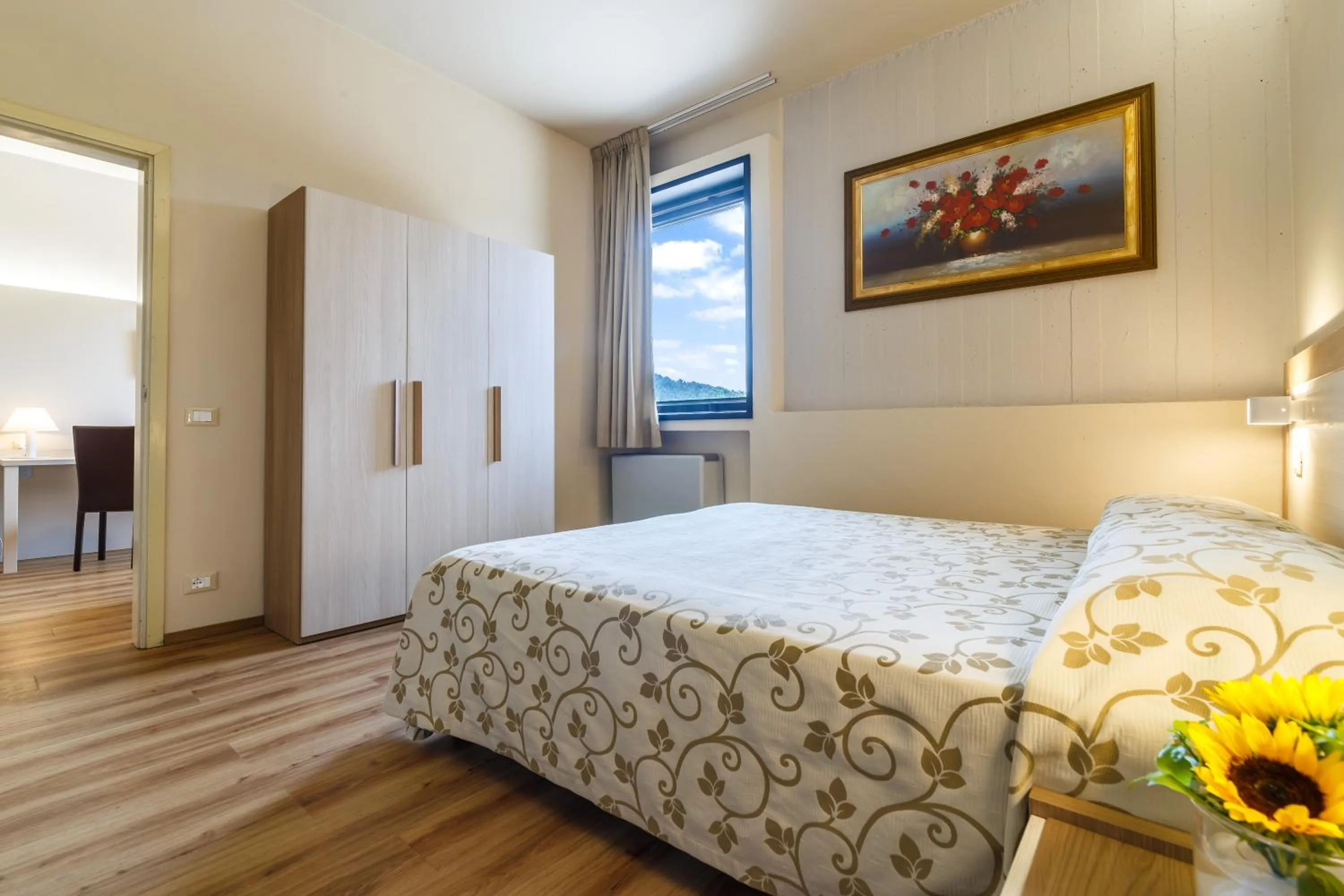 Bed in Hotel Country Club