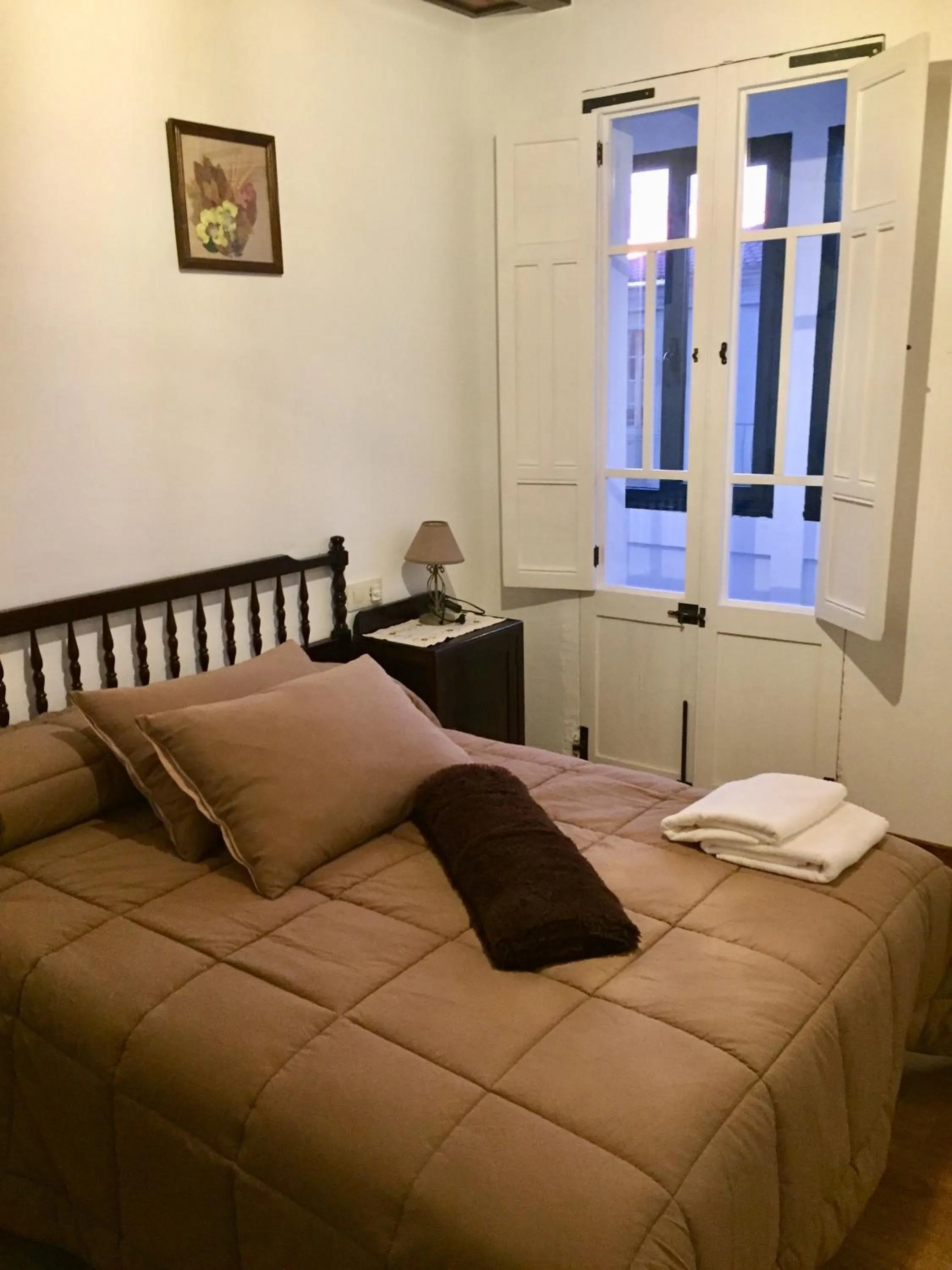 Bed in Albergue-Hostel Casa da Gandara