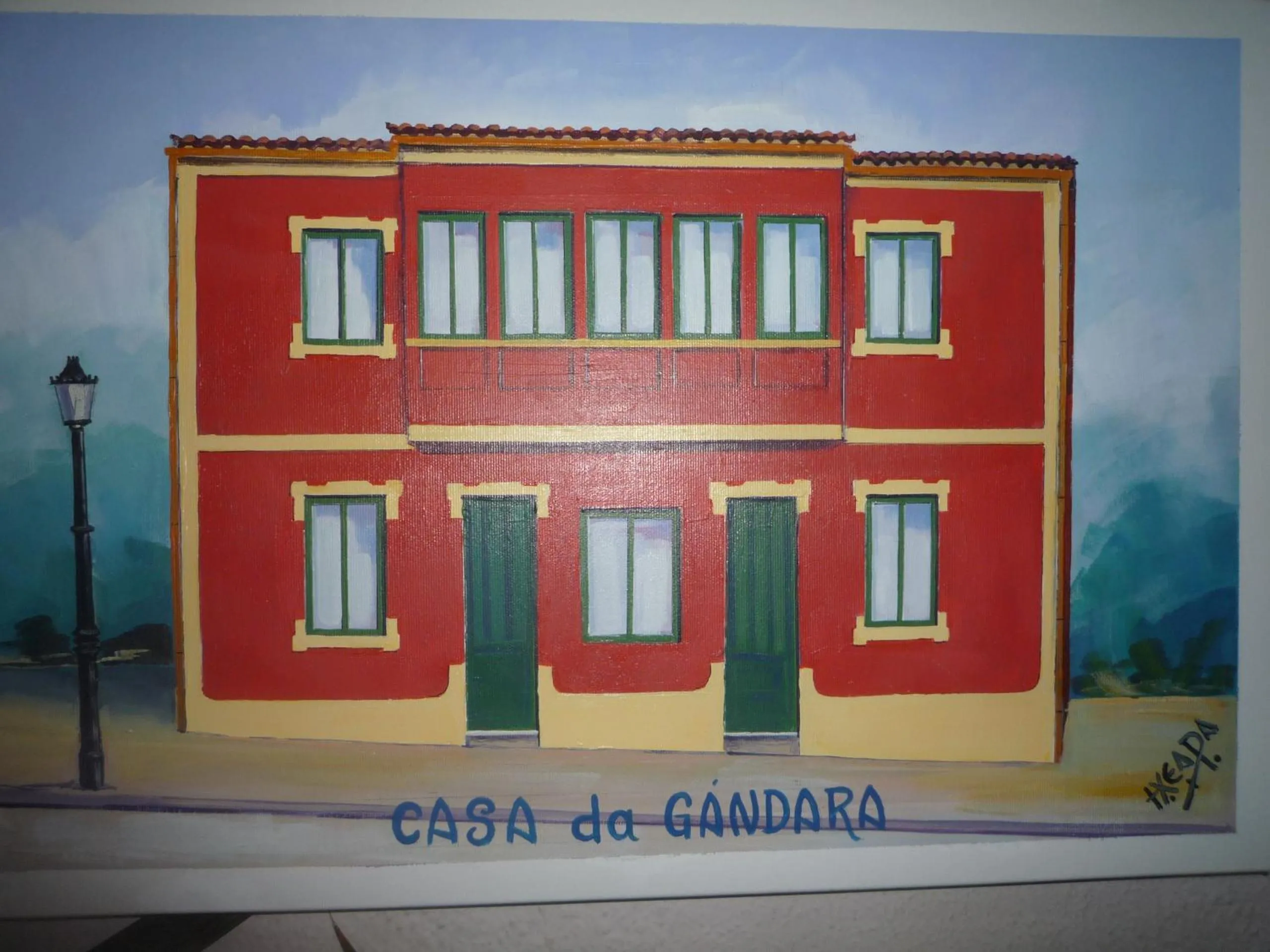 Facade/entrance in Albergue-Hostel Casa da Gandara