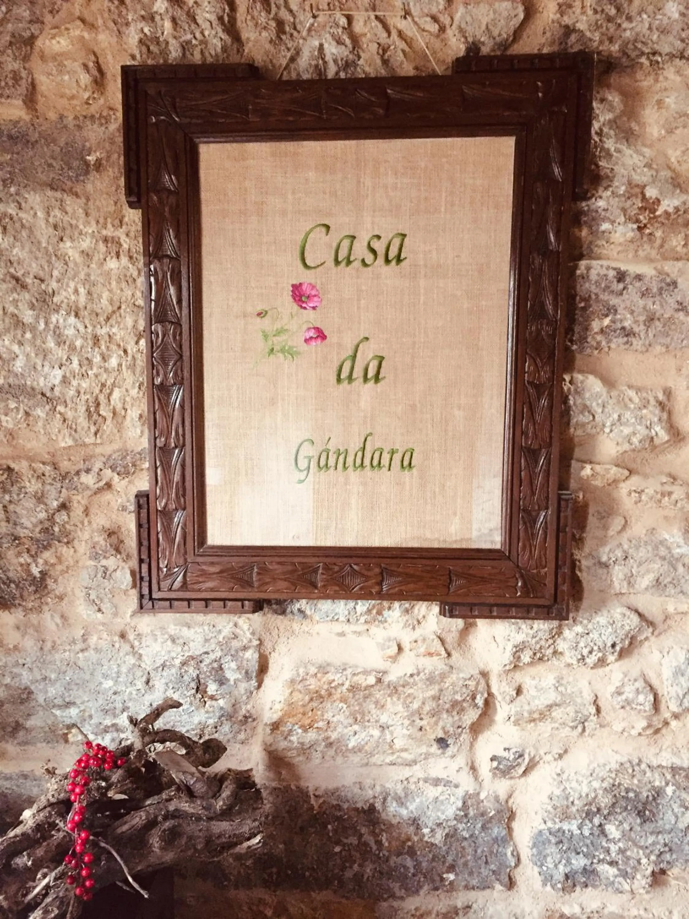 Lobby or reception in Albergue-Hostel Casa da Gandara