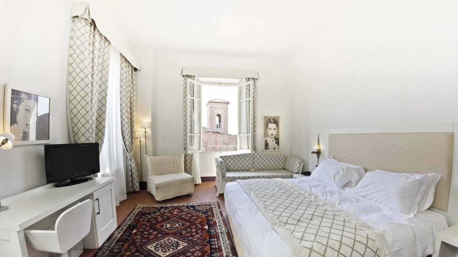 Bed in Hotel San Miniato
