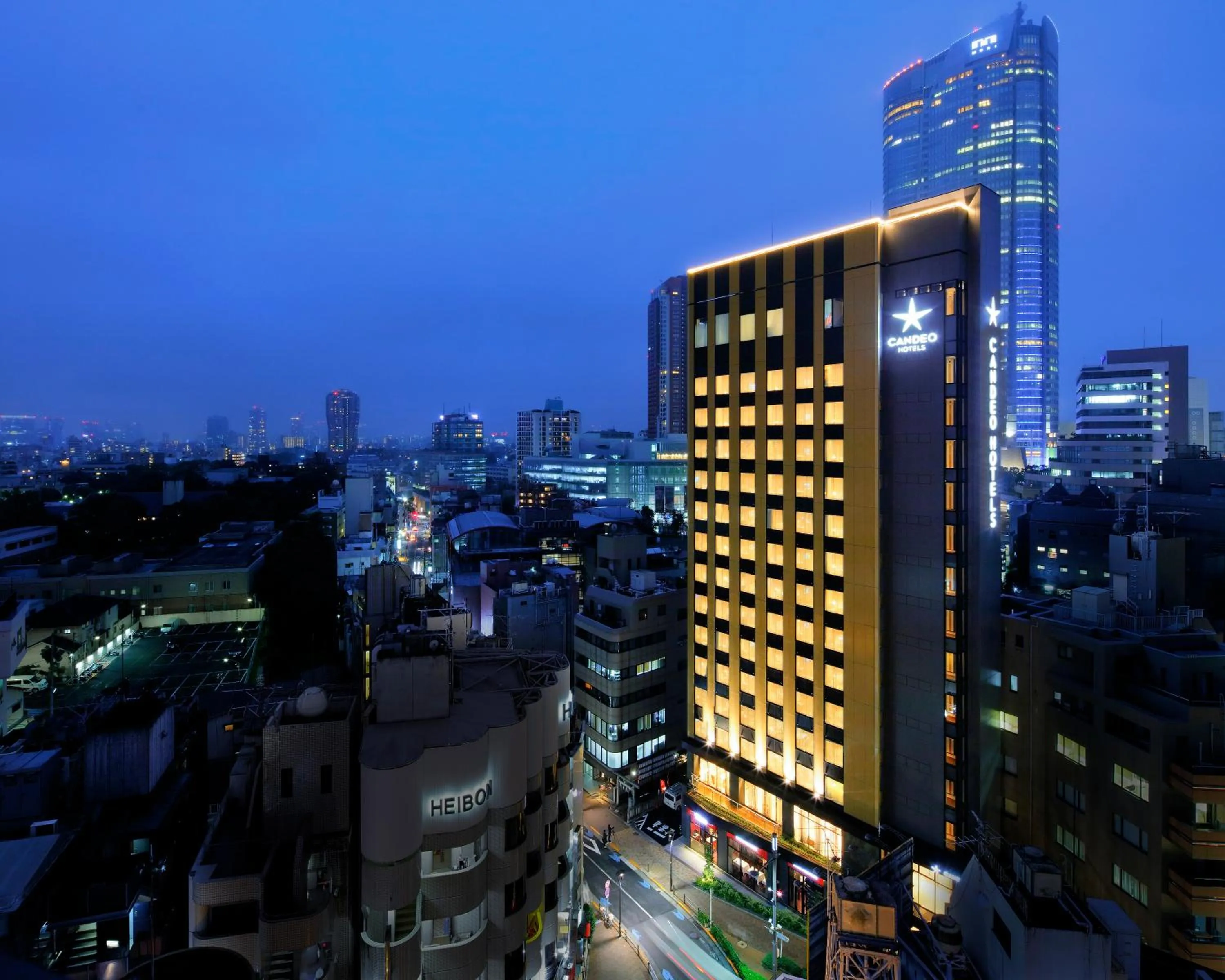 Bird's eye view in Candeo Hotels Tokyo Roppongi