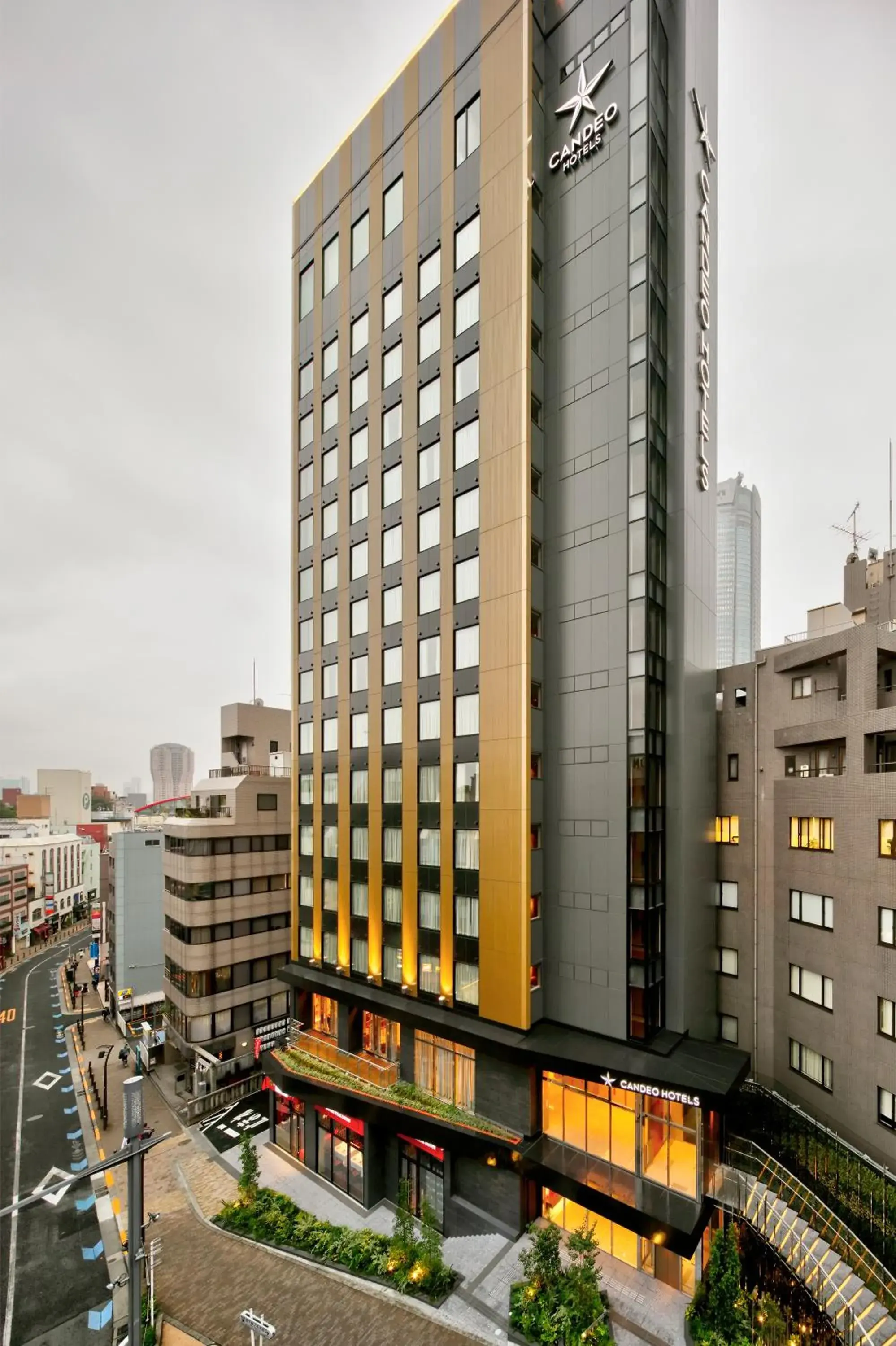 Property building in Candeo Hotels Tokyo Roppongi Property building in Candeo Hotels Tokyo Roppongi