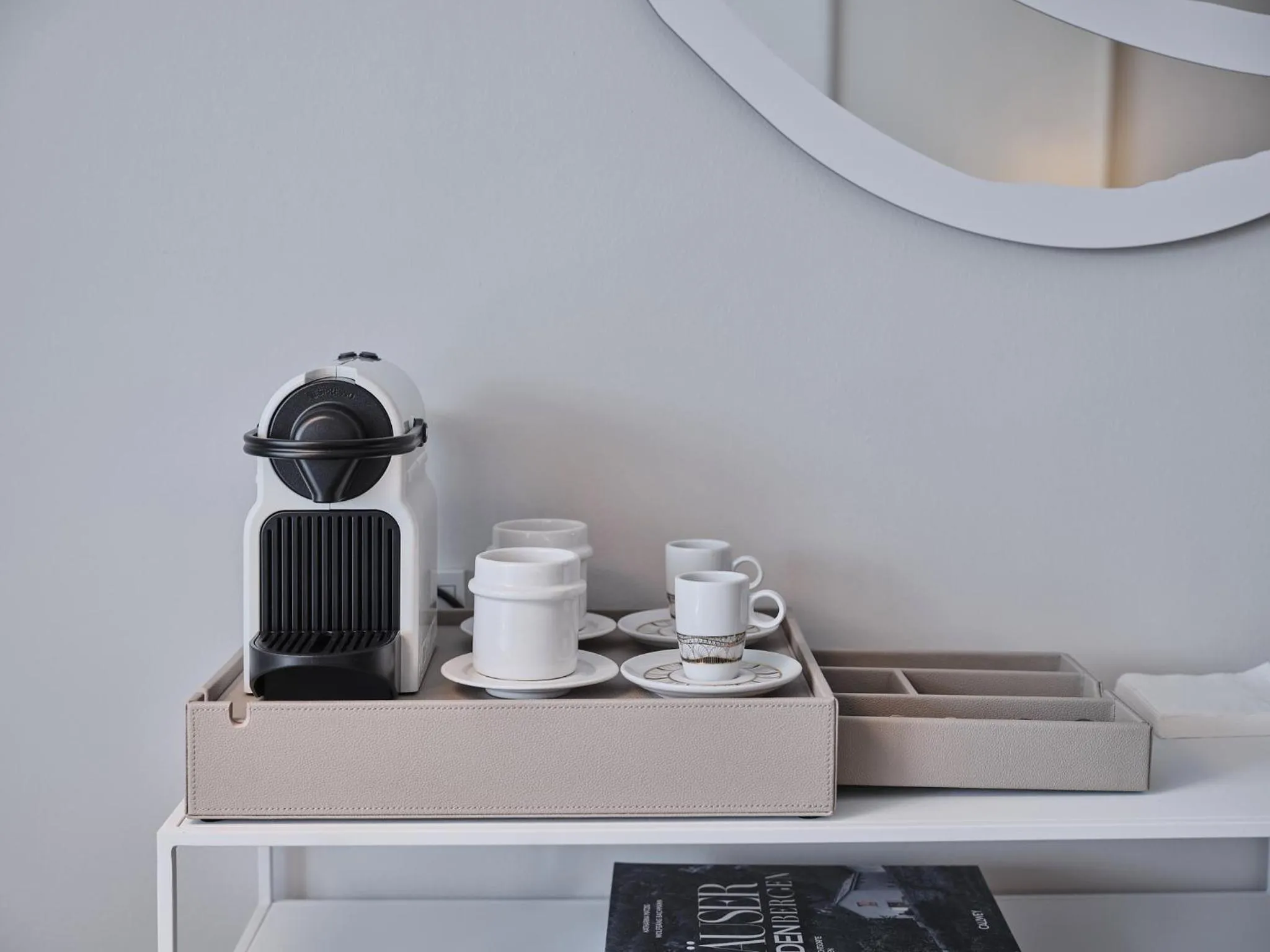 Coffee/tea facilities in Q! Hotel Maria Theresia