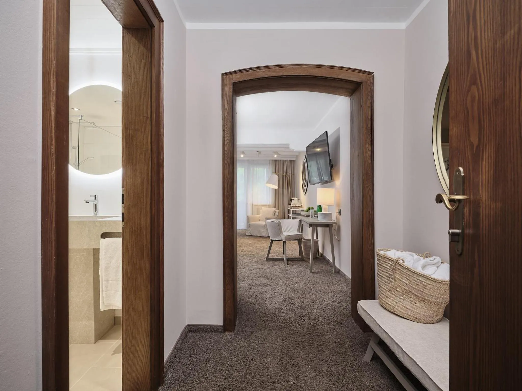 Photo of the whole room in Q! Hotel Maria Theresia