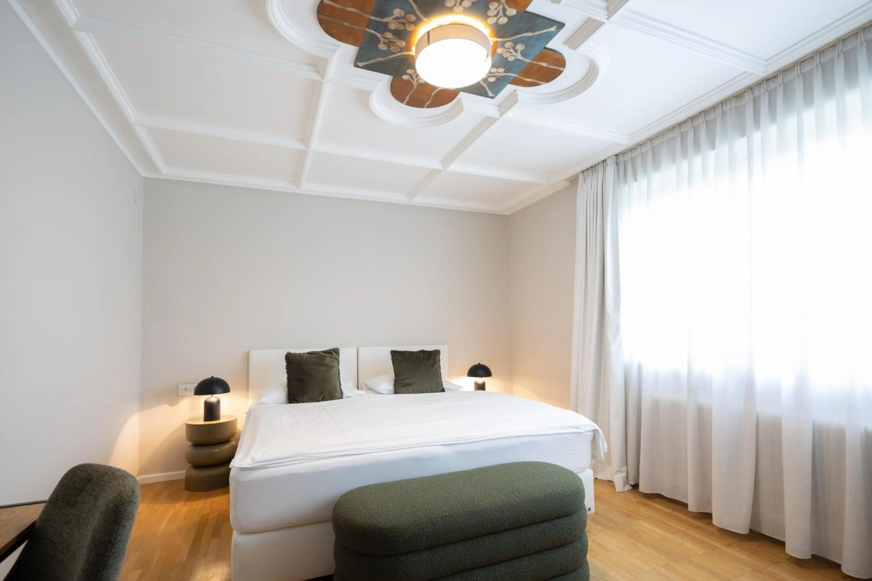 Bed in Q! Hotel Maria Theresia