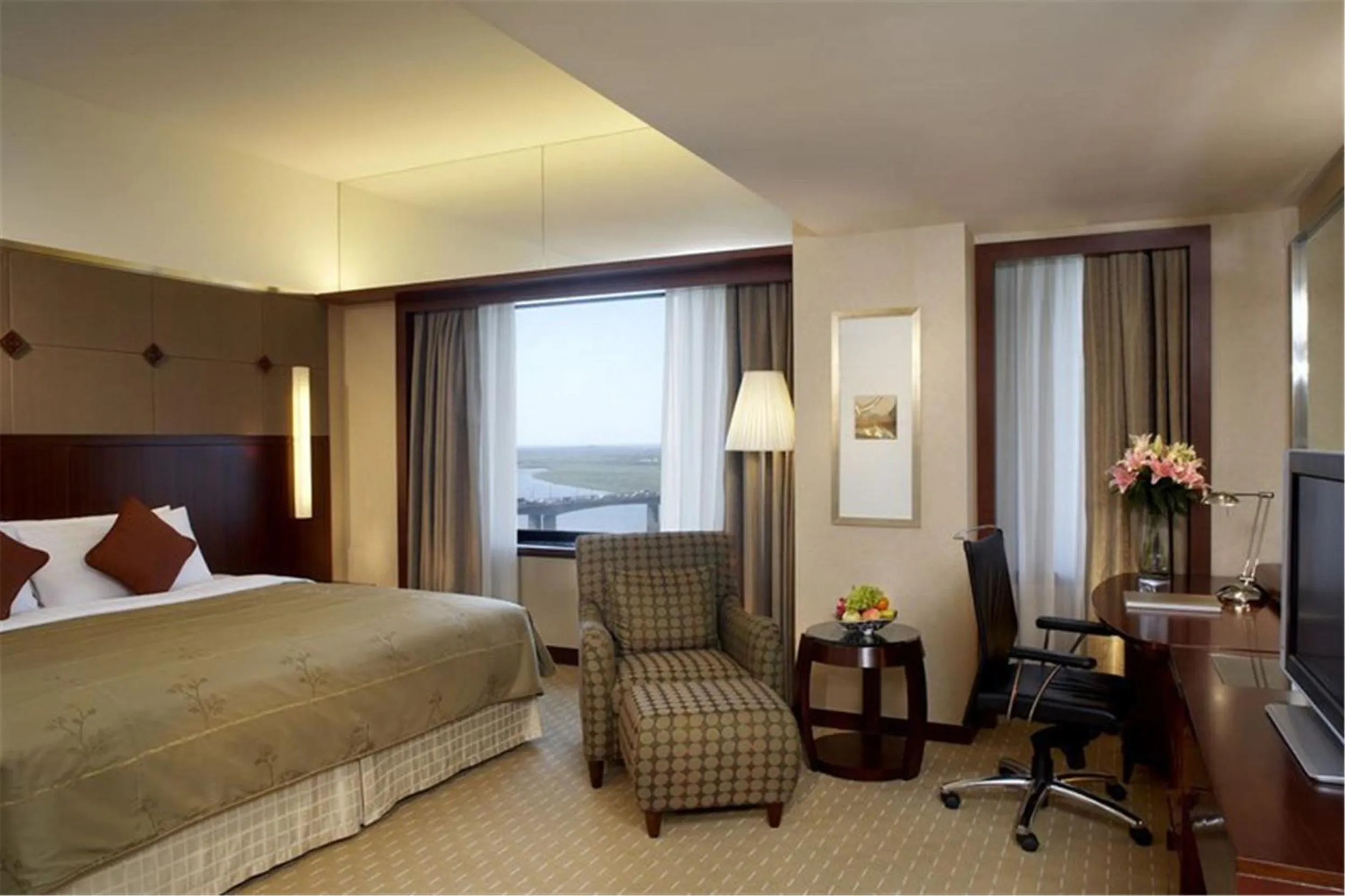 bunk bed, Bed in Shangri-La Harbin