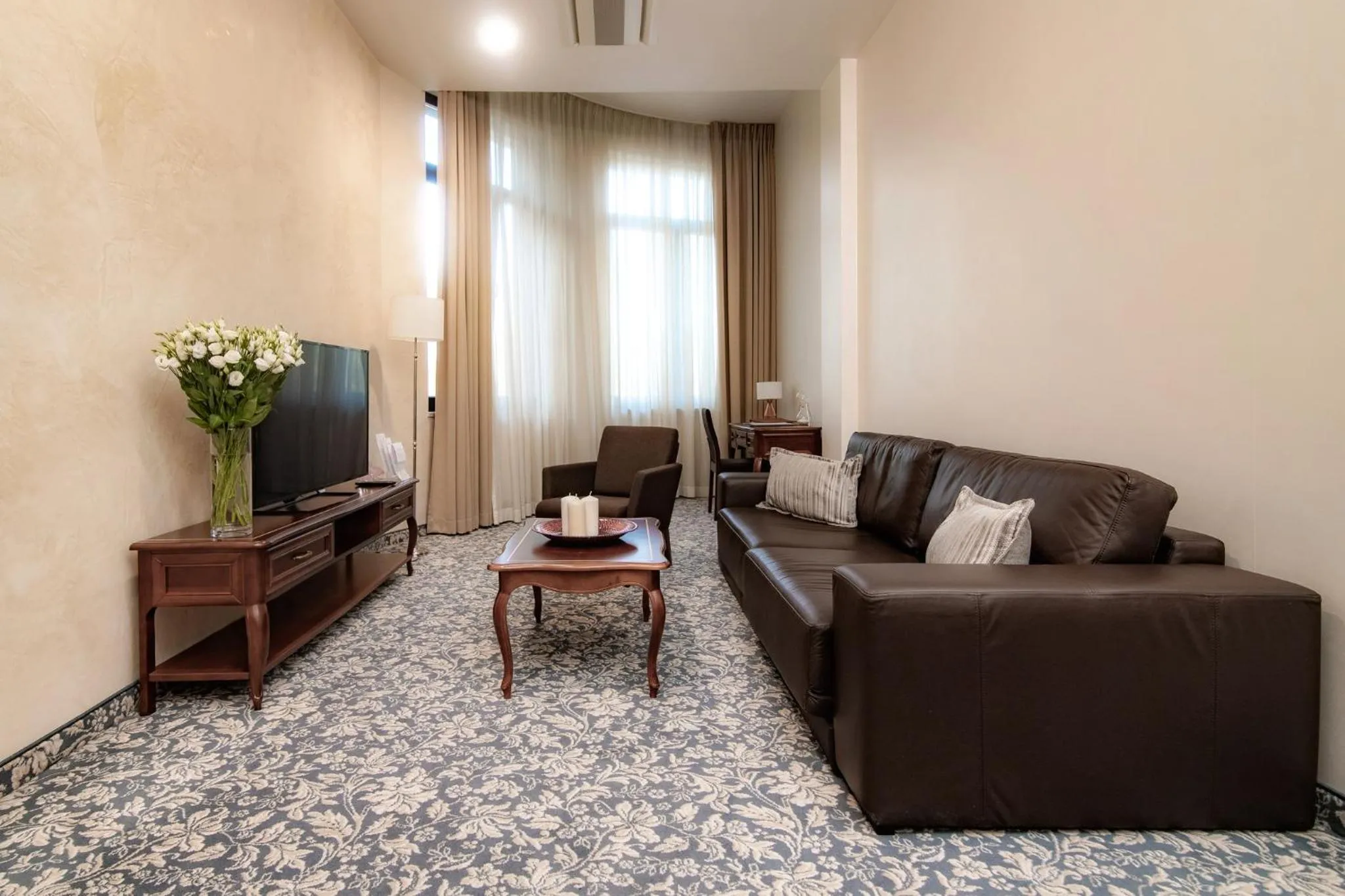 Living room in Hotel Park Kajetany