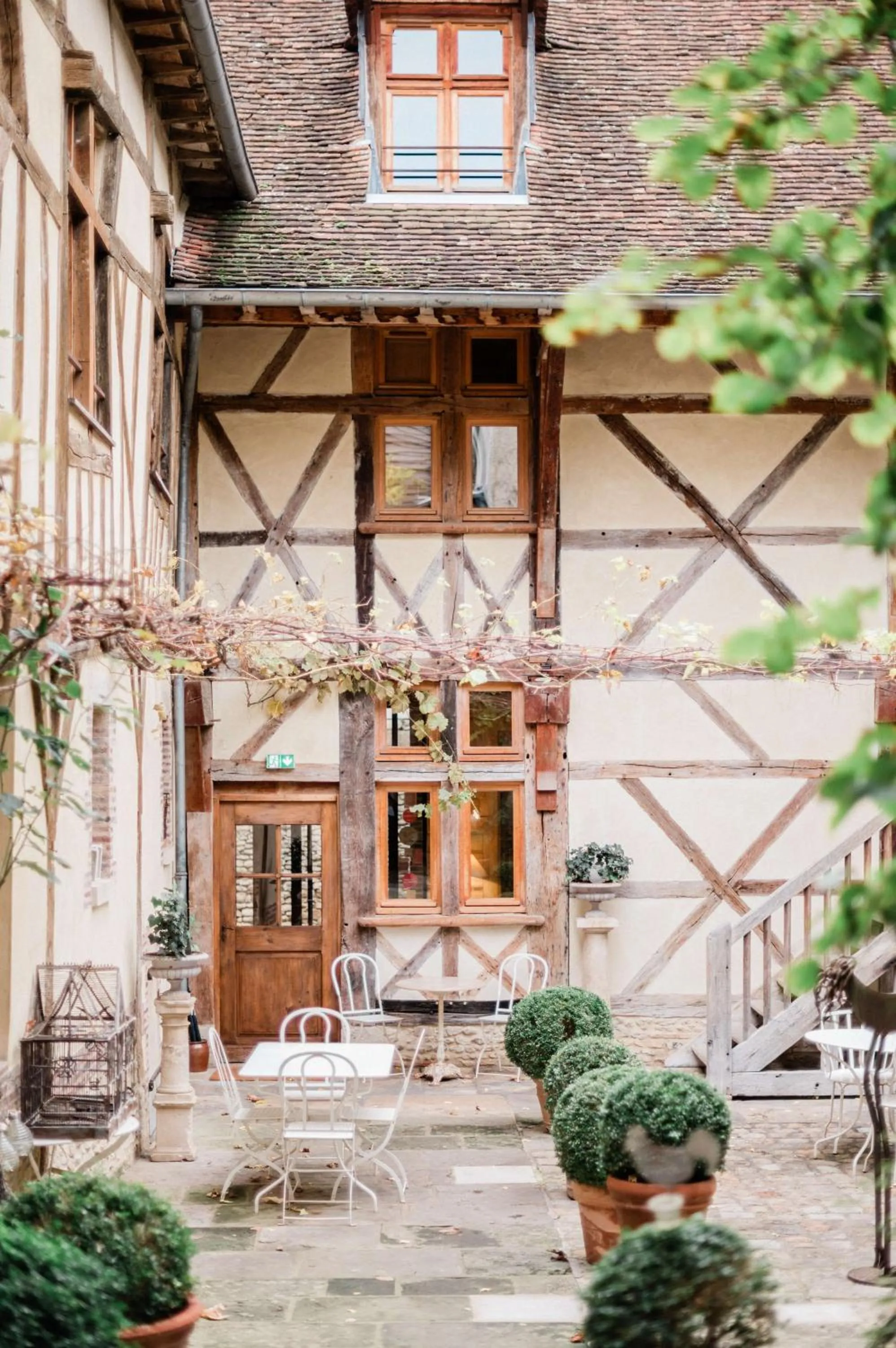 Garden view in Le Champ des Oiseaux Hôtel & Spa