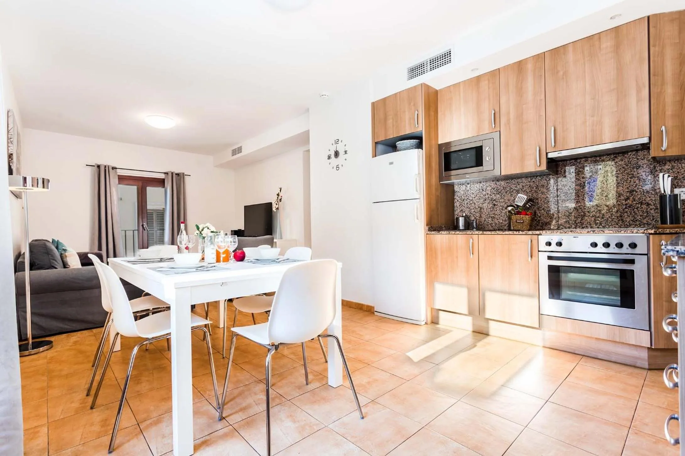 Kitchen or kitchenette in Mallorca Suites - Turismo de Interior