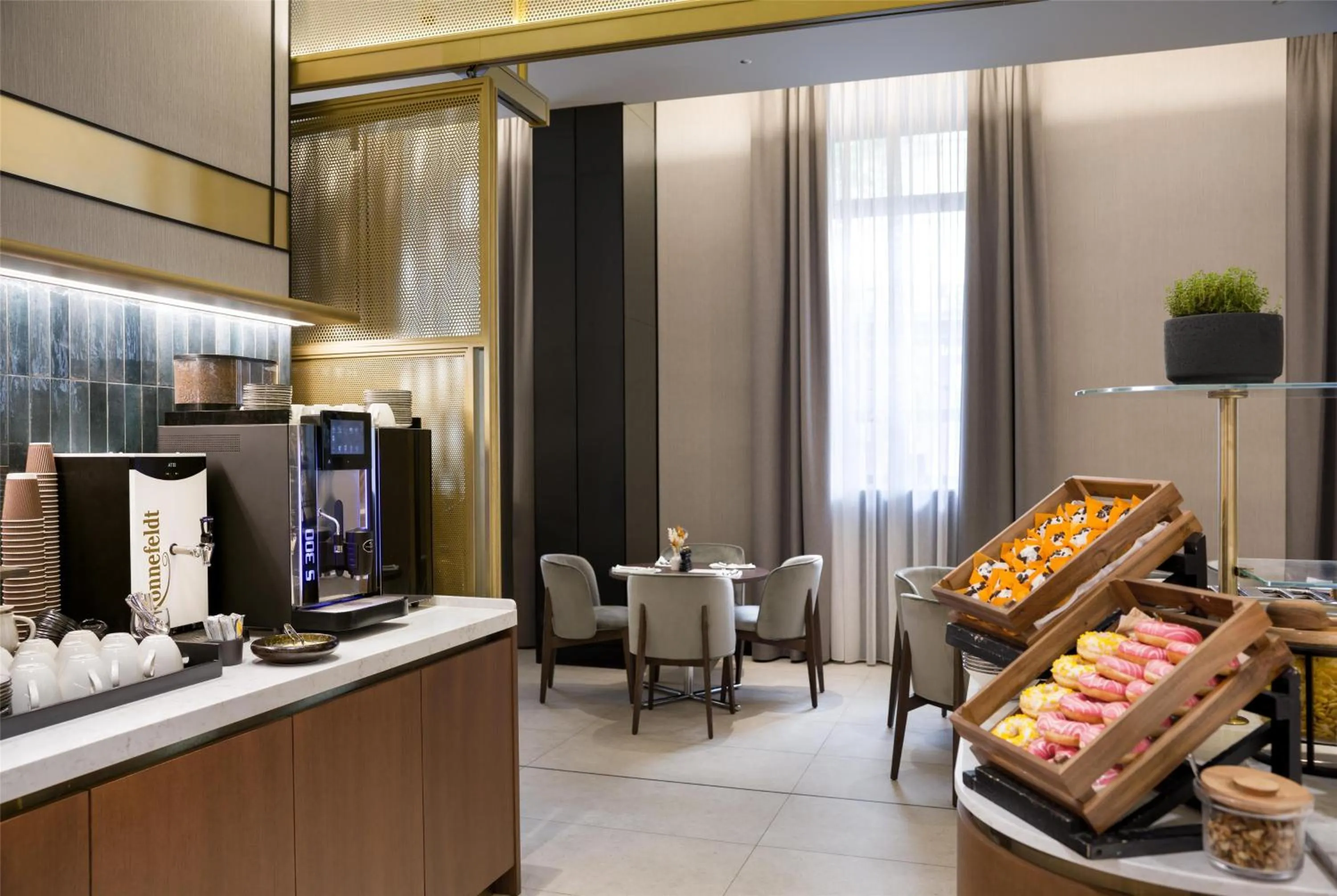 Breakfast in Radisson Blu Hotel, Kyiv City Centre