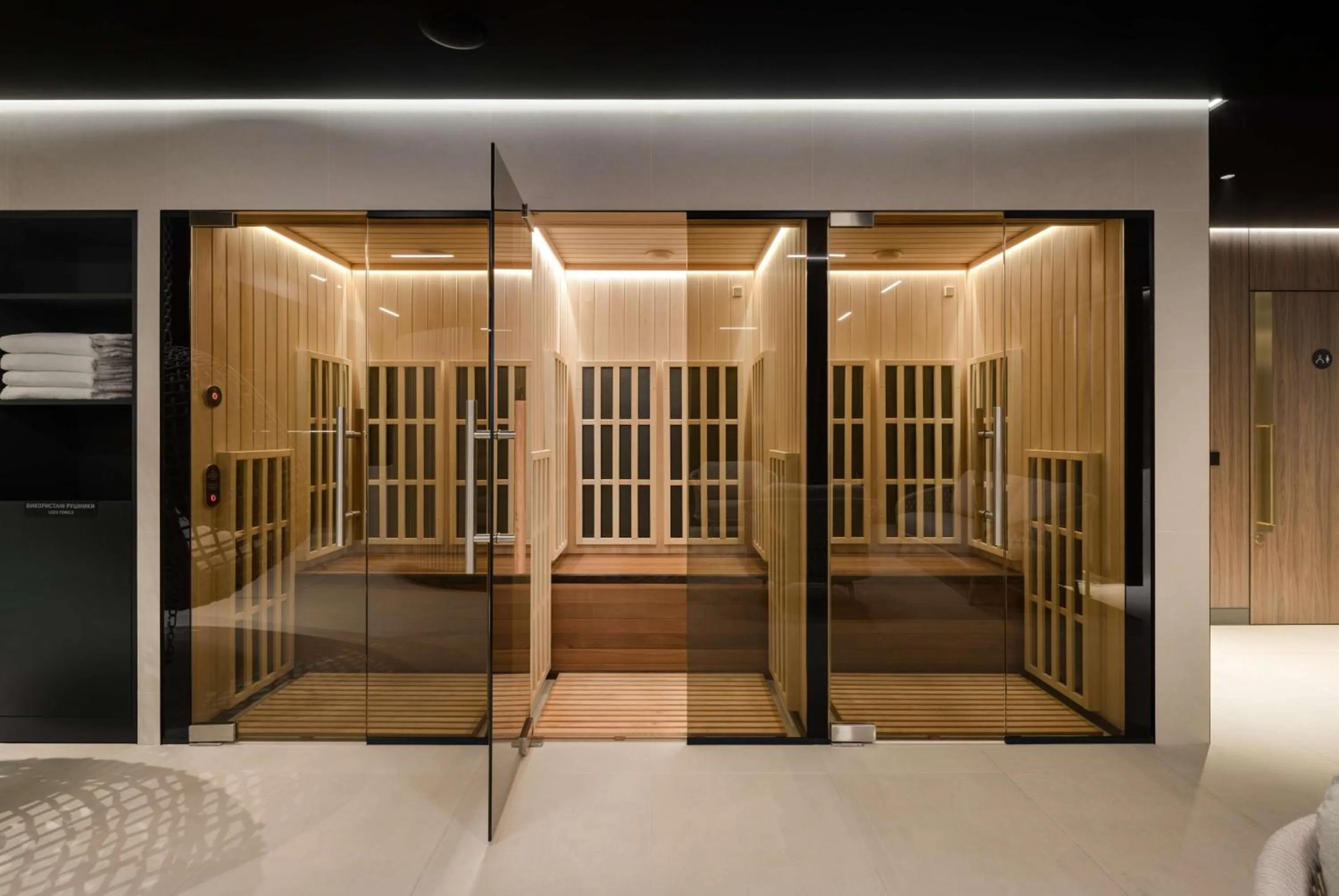 Spa and wellness centre/facilities in Radisson Blu Hotel, Kyiv City Centre