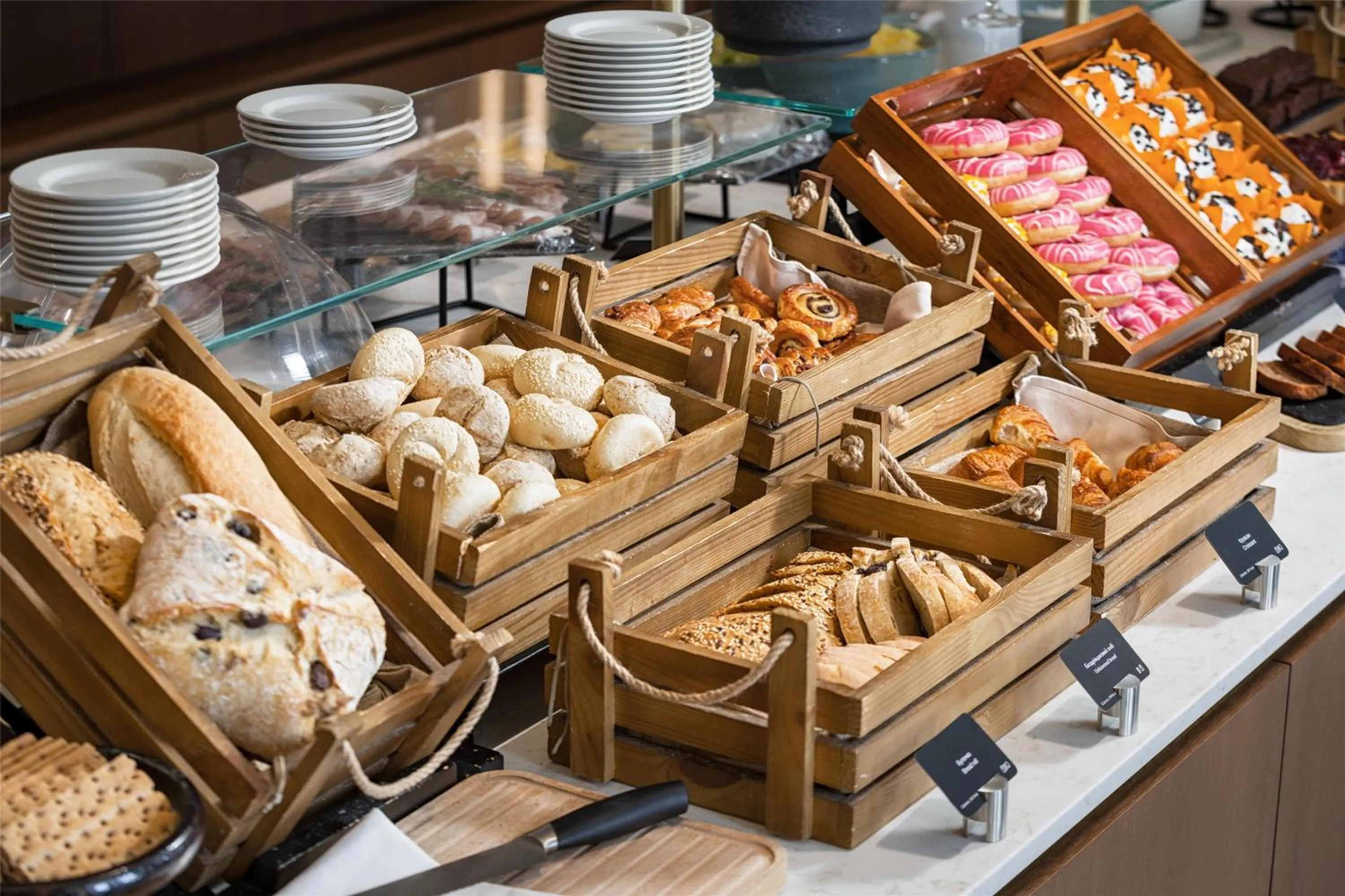 Breakfast in Radisson Blu Hotel, Kyiv City Centre