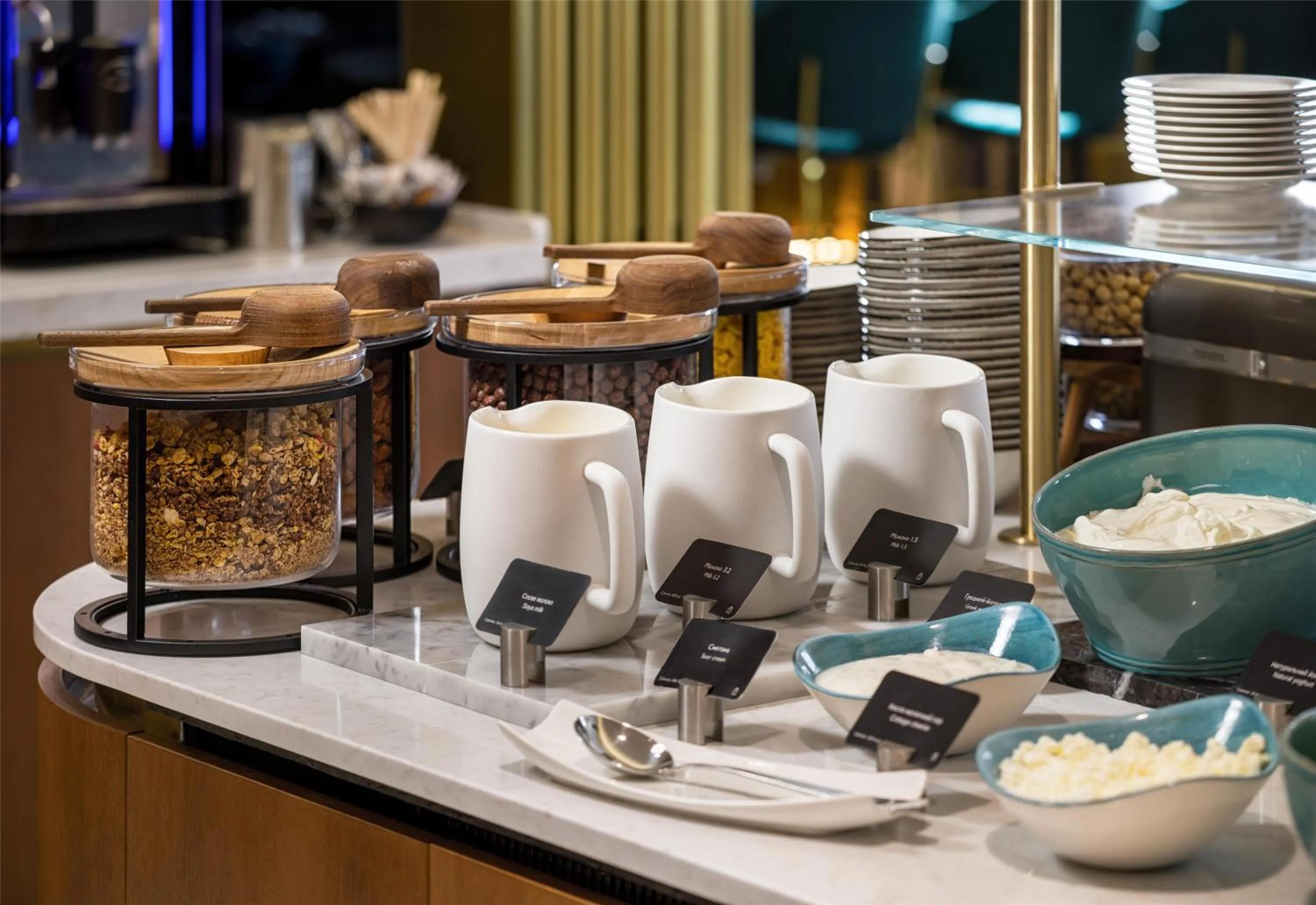 Breakfast in Radisson Blu Hotel, Kyiv City Centre