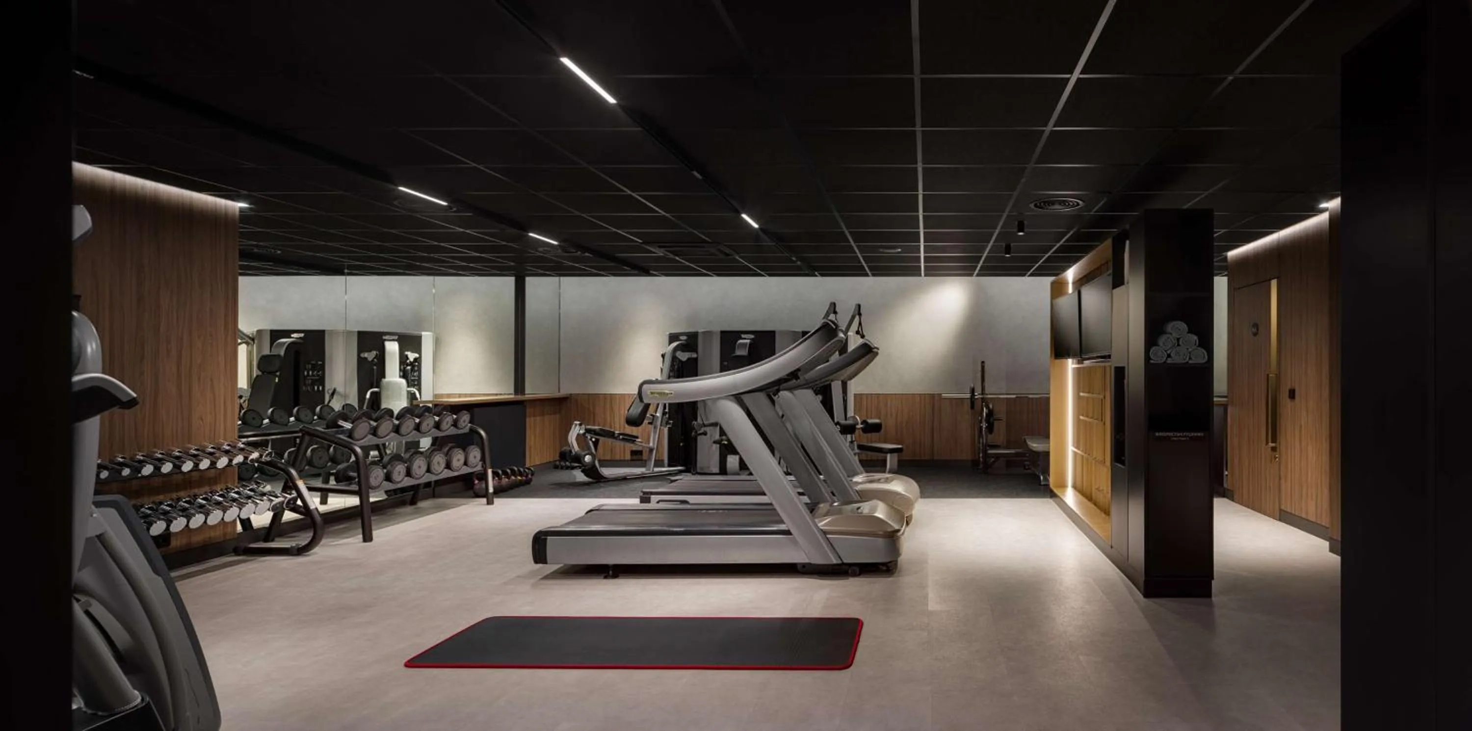 Fitness centre/facilities in Radisson Blu Hotel, Kyiv City Centre