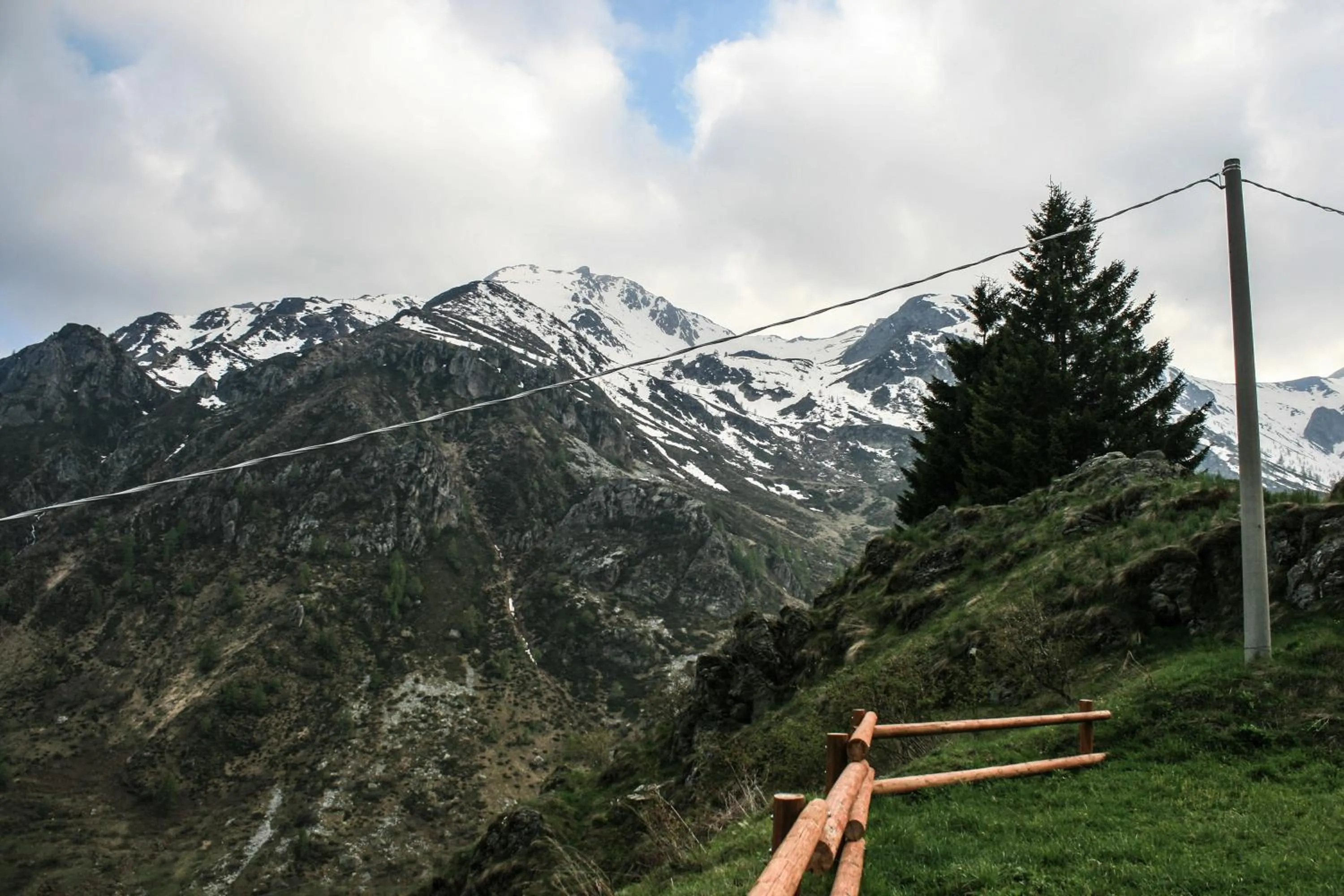 Mountain view in Hotel Quadrifoglio