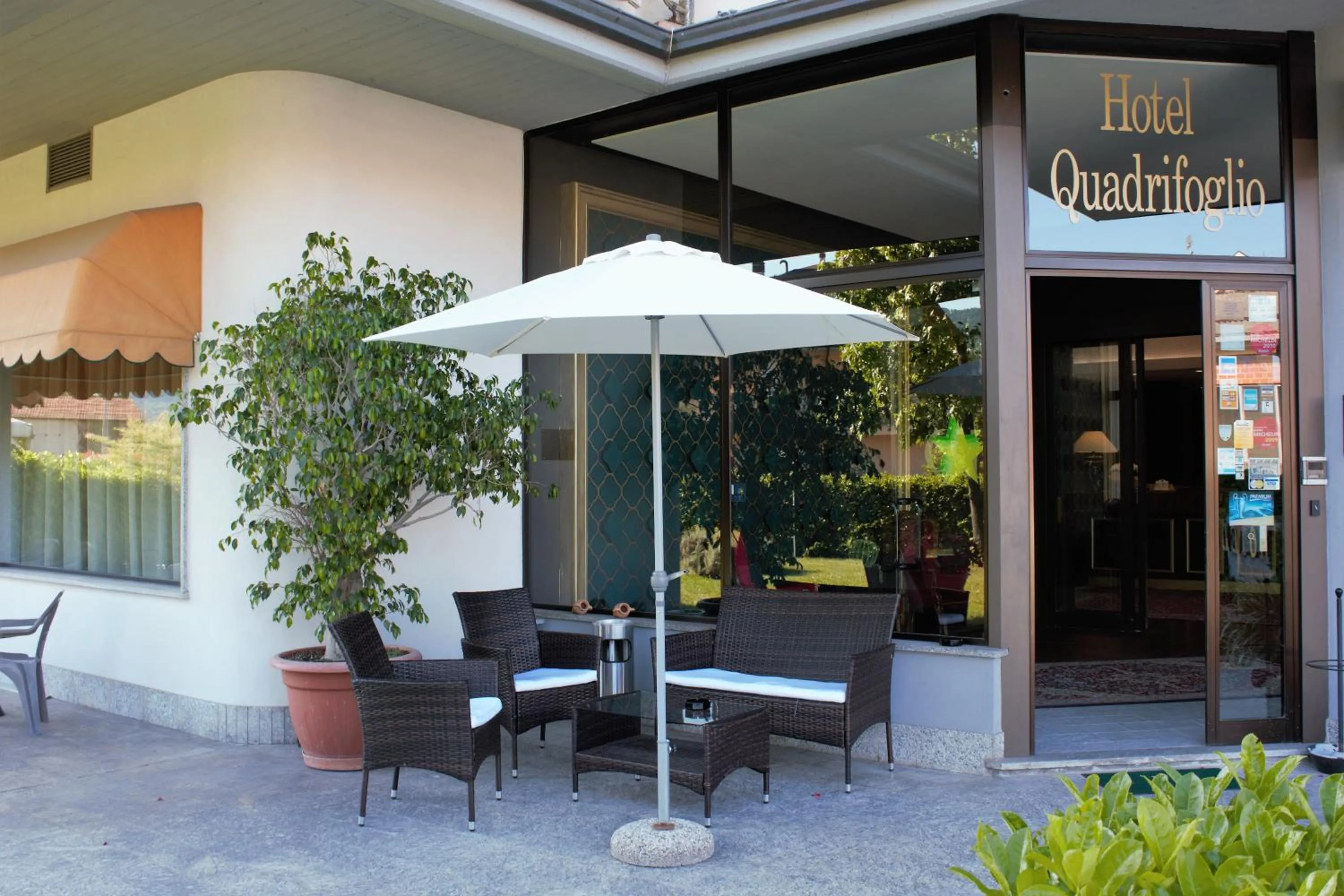 Decorative detail in Hotel Quadrifoglio